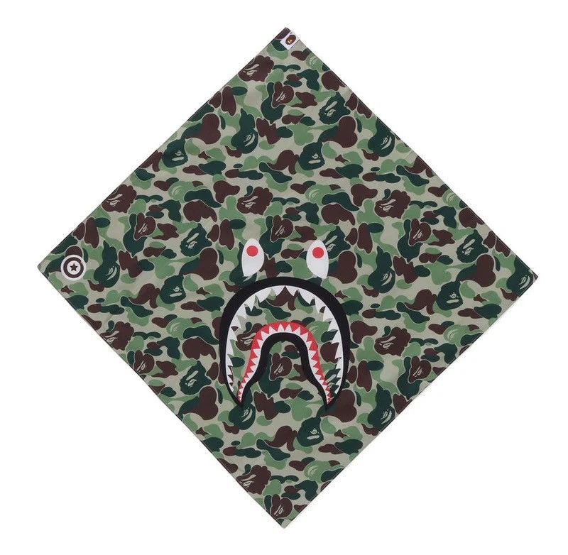 Bape Bape Shark Bandana Size ONE SIZE - 1 Thumbnail