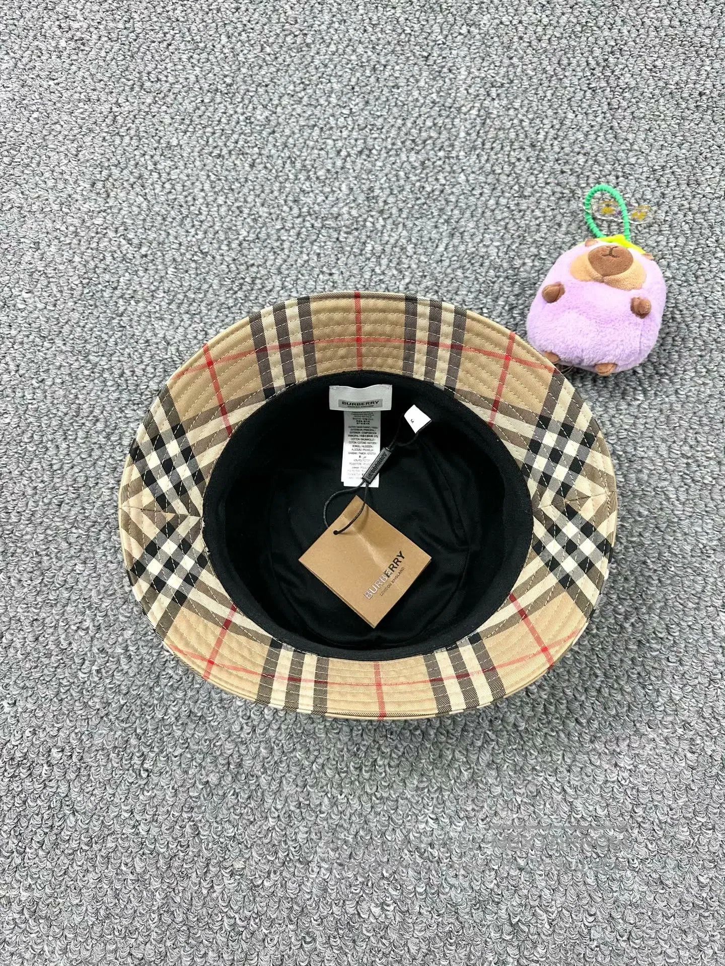 Burberry Burberry size M Classic khaki check fisherman's hat| Size ONE SIZE - 3 Thumbnail
