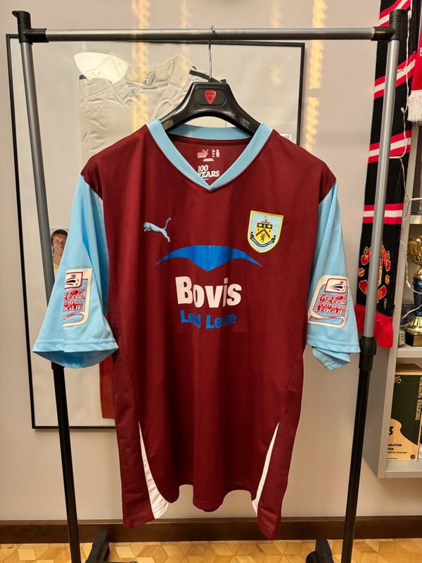 Puma × Vintage Puma Burnley FC Home Jersey Championship Patch XXL Size US XXL / EU 58 / 5 - 1 Thumbnail