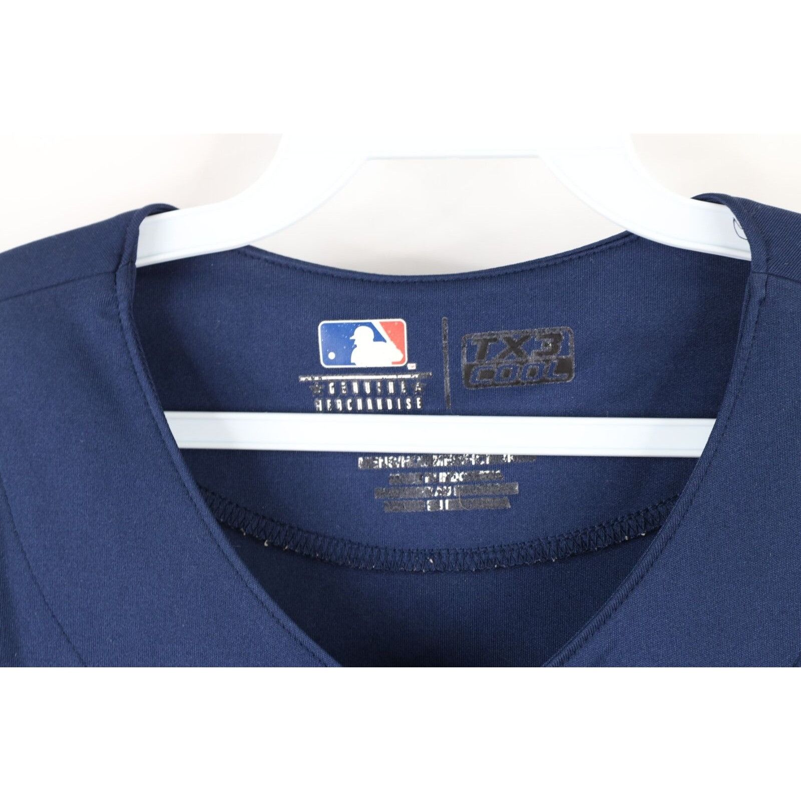 Vintage Vintage Distressed Spell Out Detroit Tigers Baseball Jersey Size US XL / EU 56 / 4 - 9 Thumbnail