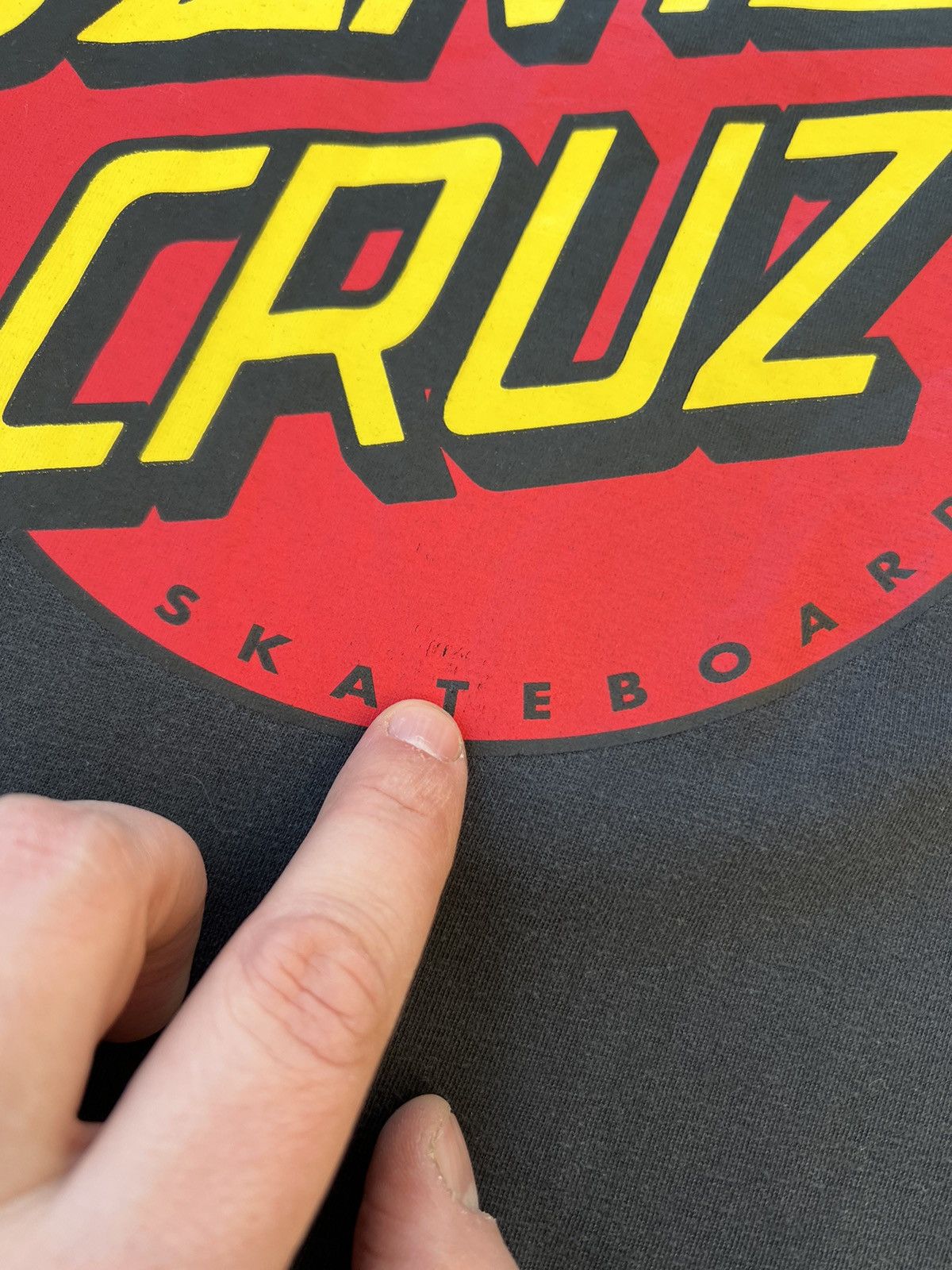 Santa Cruz Skateboards Santa Cruz Tee Size US XL / EU 56 / 4 - 3 Thumbnail