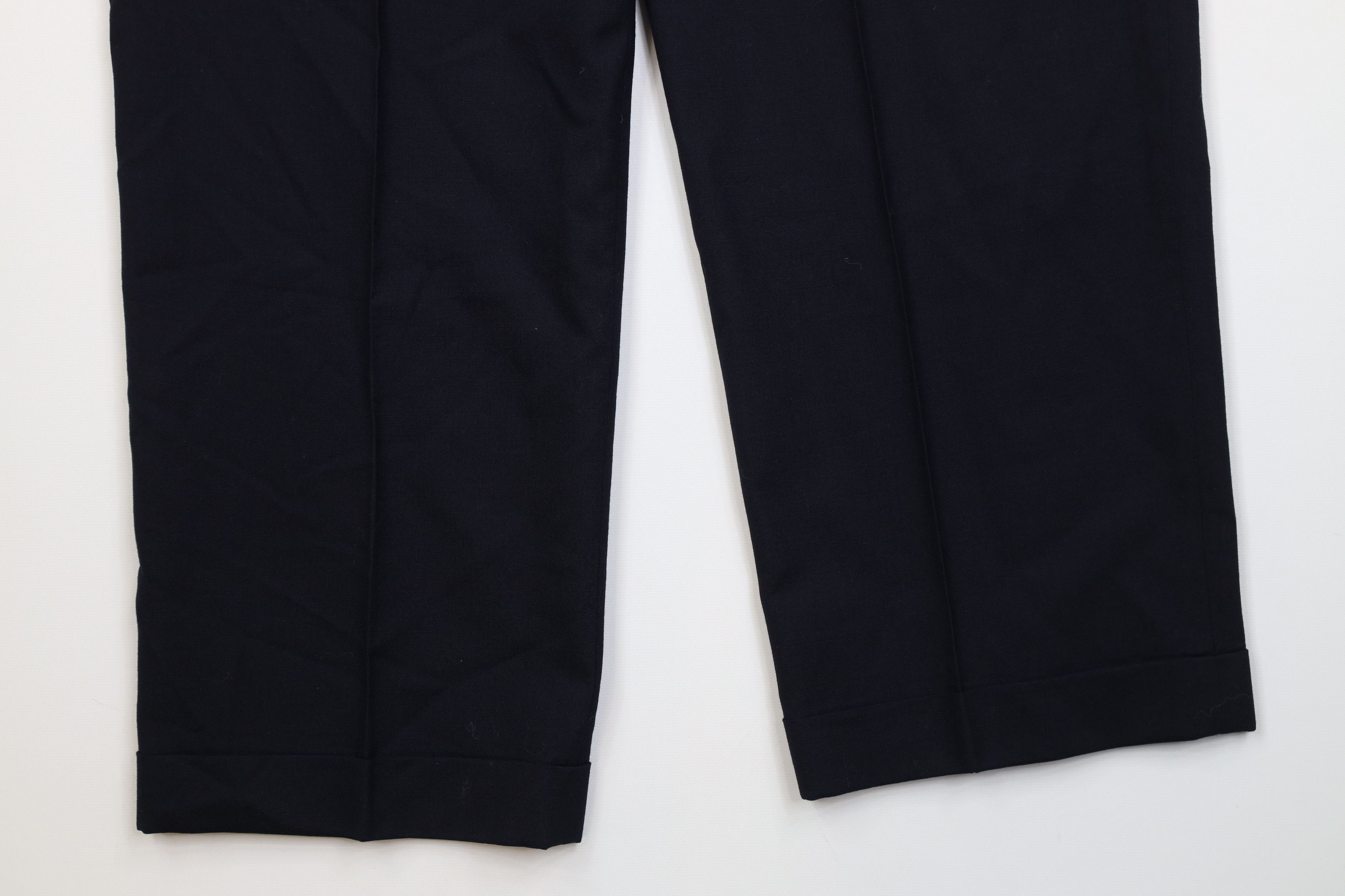 Vintage Vintage 70s Streetwear Wool Knit Wide Leg Chino Pants USA Size US 34 / EU 50 - 13 Thumbnail