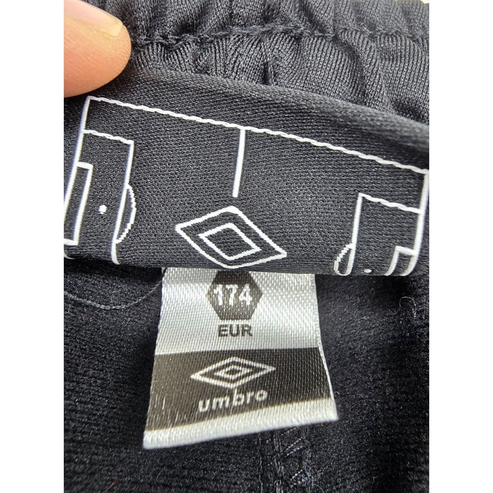 Umbro Umbro Track Pants Umbro Men's Black/Pink Diamond Track Pants L EUR Training NWT Size US 33 - 3 Thumbnail