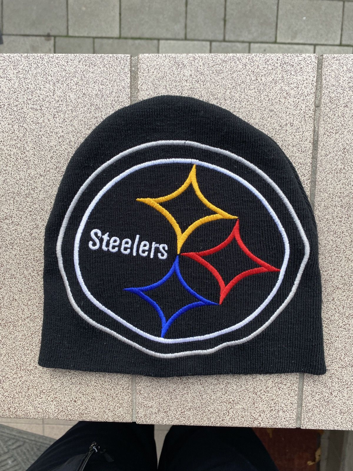 NFL × Vintage Y2K Pittsburgh Steelers Beanie hat Size ONE SIZE - 1 Thumbnail
