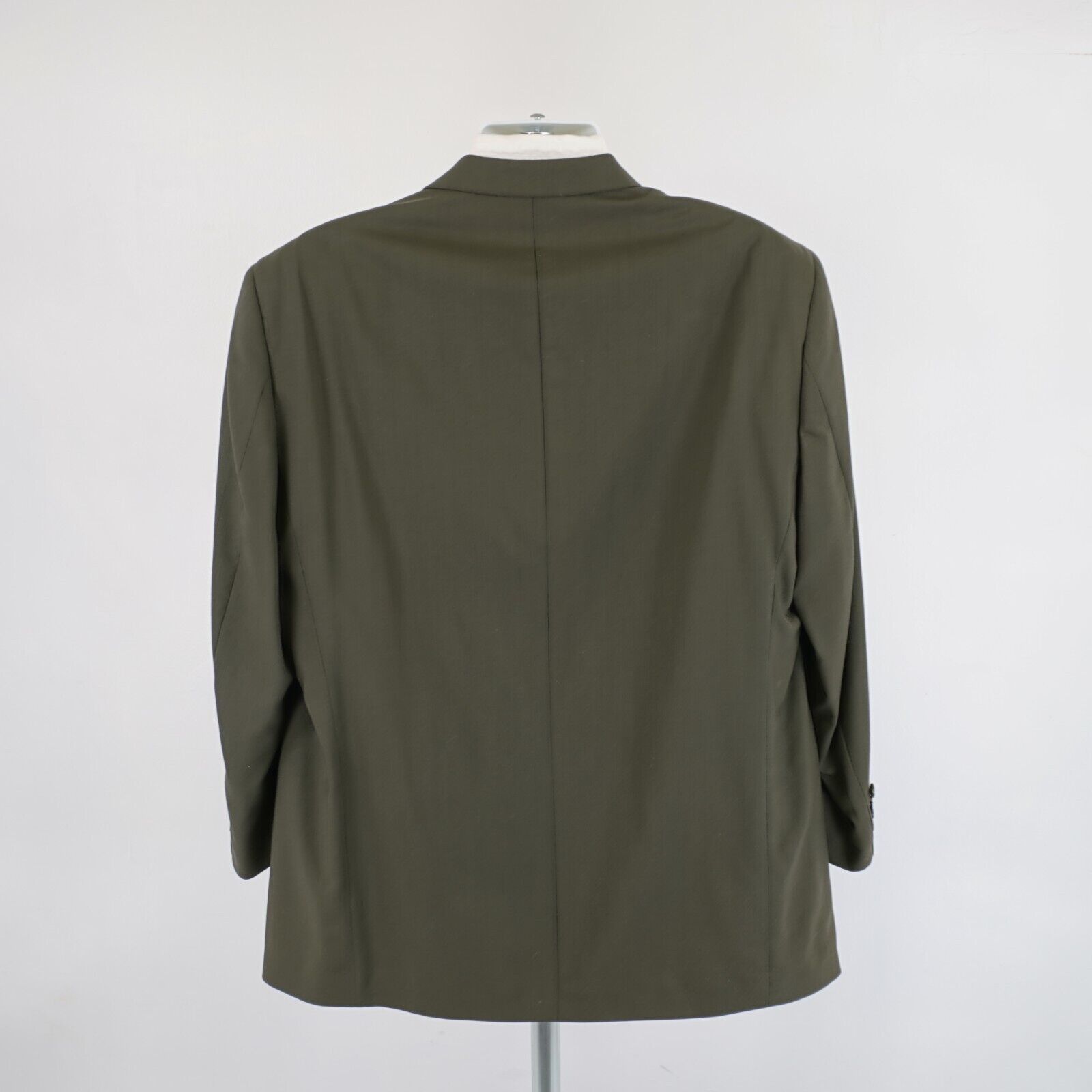 Designer Gianfranco Ruffini Worsted Wool Green 2 Piece Suit 48L 41/29 Size 48L - 10 Thumbnail