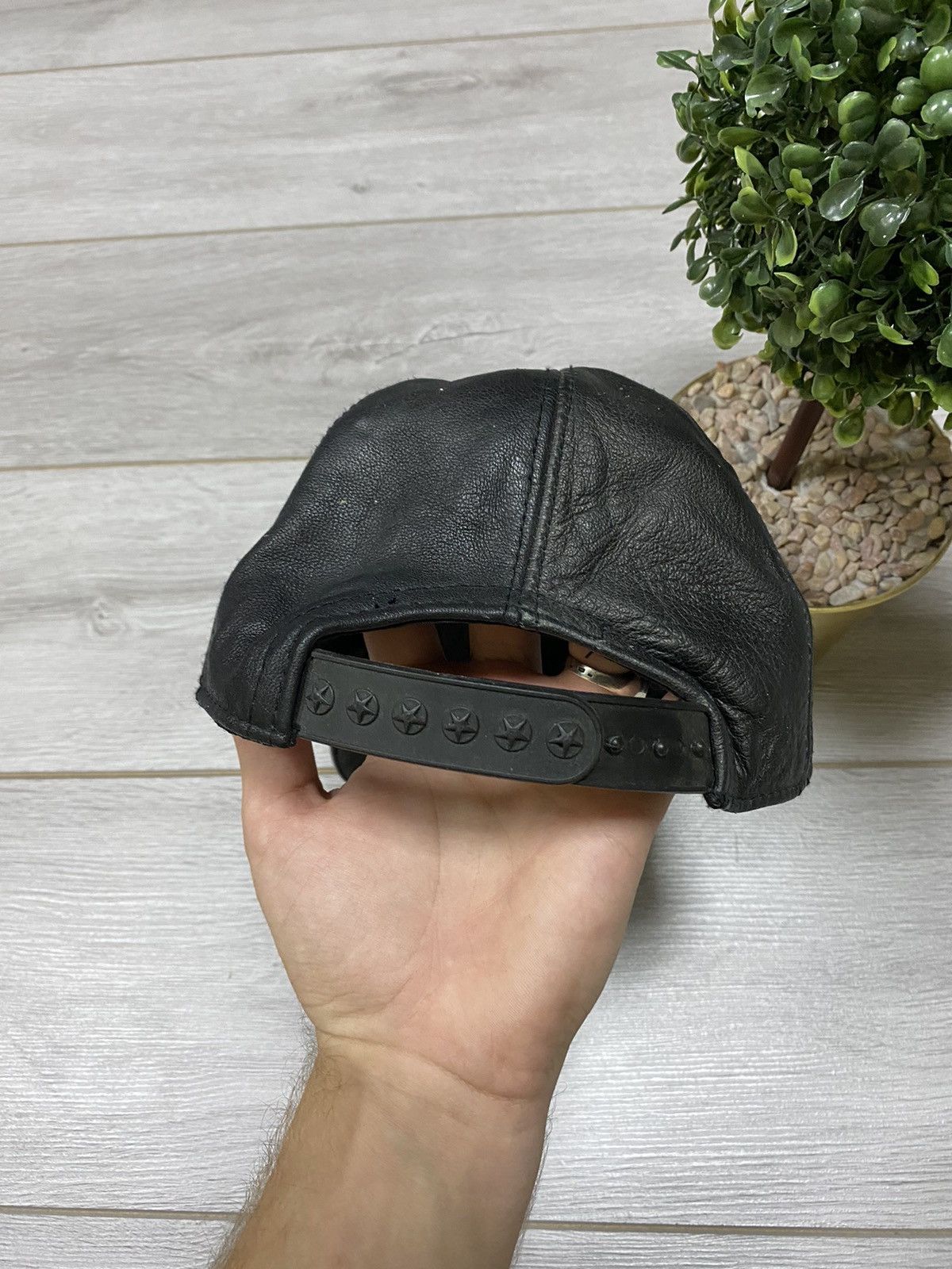 Honda Honda vintage leather racing big logo cap Size ONE SIZE - 5 Thumbnail