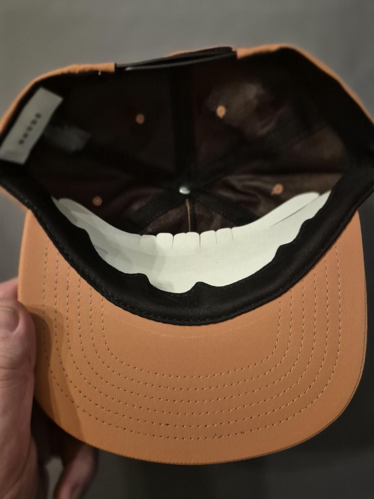 Rhude Rhude Orange Sport Logo Snapback Hat Size ONE SIZE - 2 Thumbnail