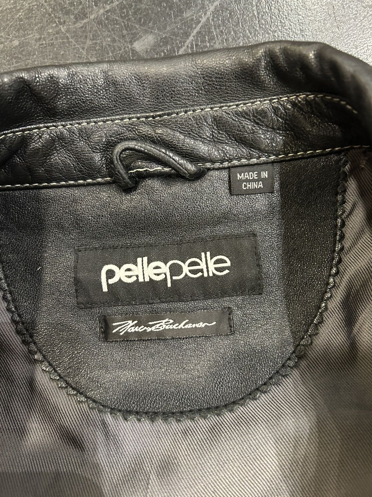 Pelle Pelle Pelle Pelle Vintage Soda Club Leather Jacket Size US L / EU 52-54 / 3 - 4 Thumbnail
