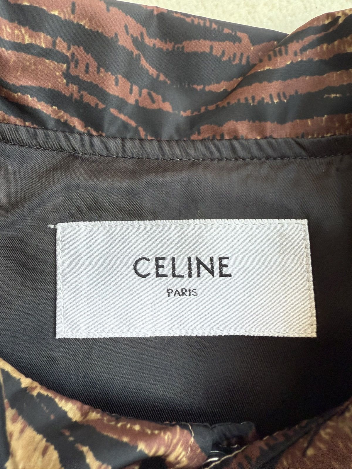 Celine $1.9k Celine tiger animal logo print coach jacket L XL Hedi Size US L / EU 52-54 / 3 - 20 Thumbnail