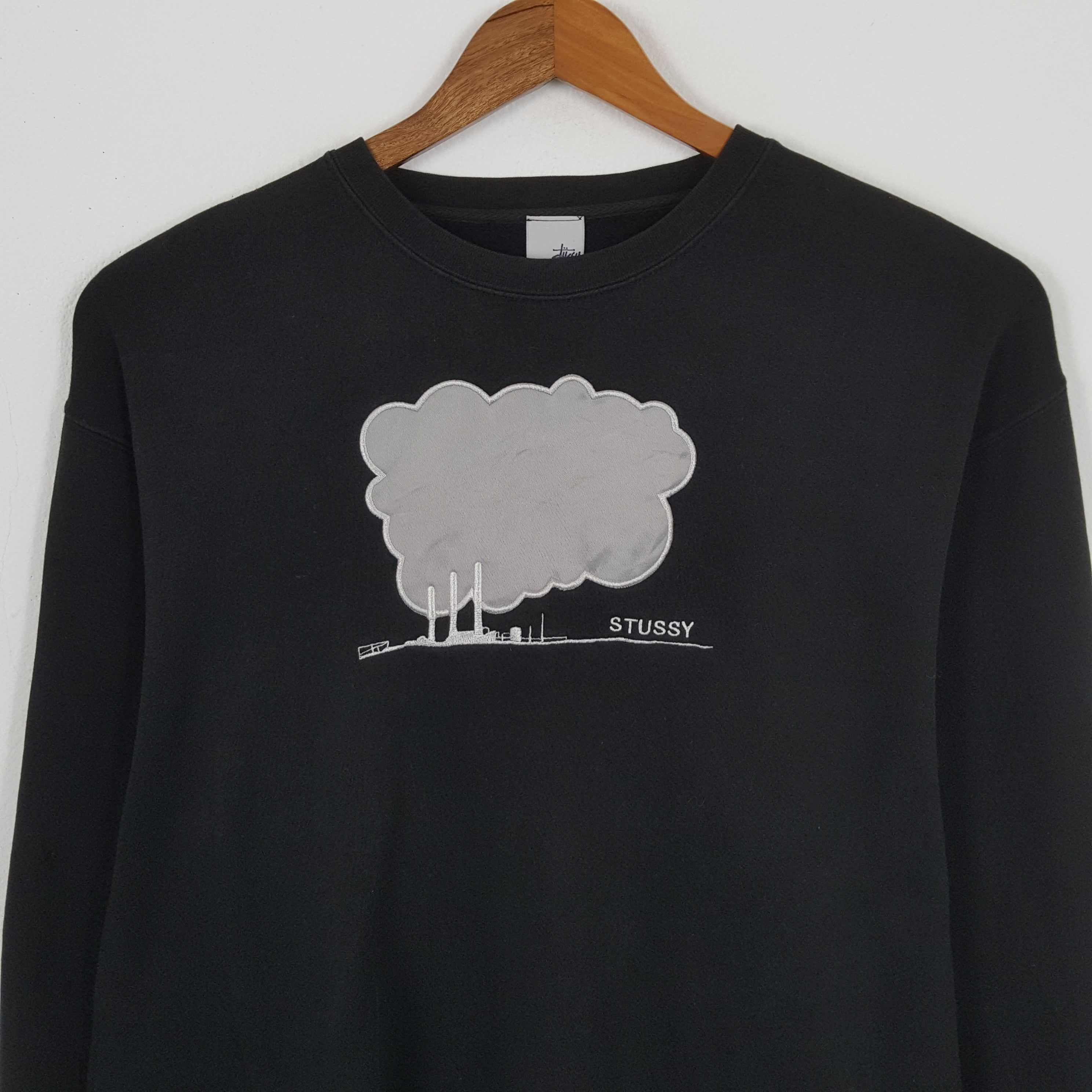 Stussy × Vintage Vintage STUSSY Streetwear Skateboard Style Sweatshirts Size US XXL / EU 58 / 5 - 4 Thumbnail