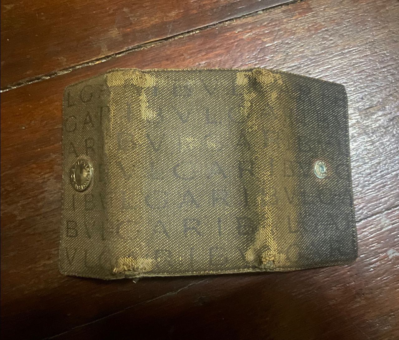 Bvlgari Bvlgari holder key distressed wallet Size ONE SIZE - 10 Thumbnail