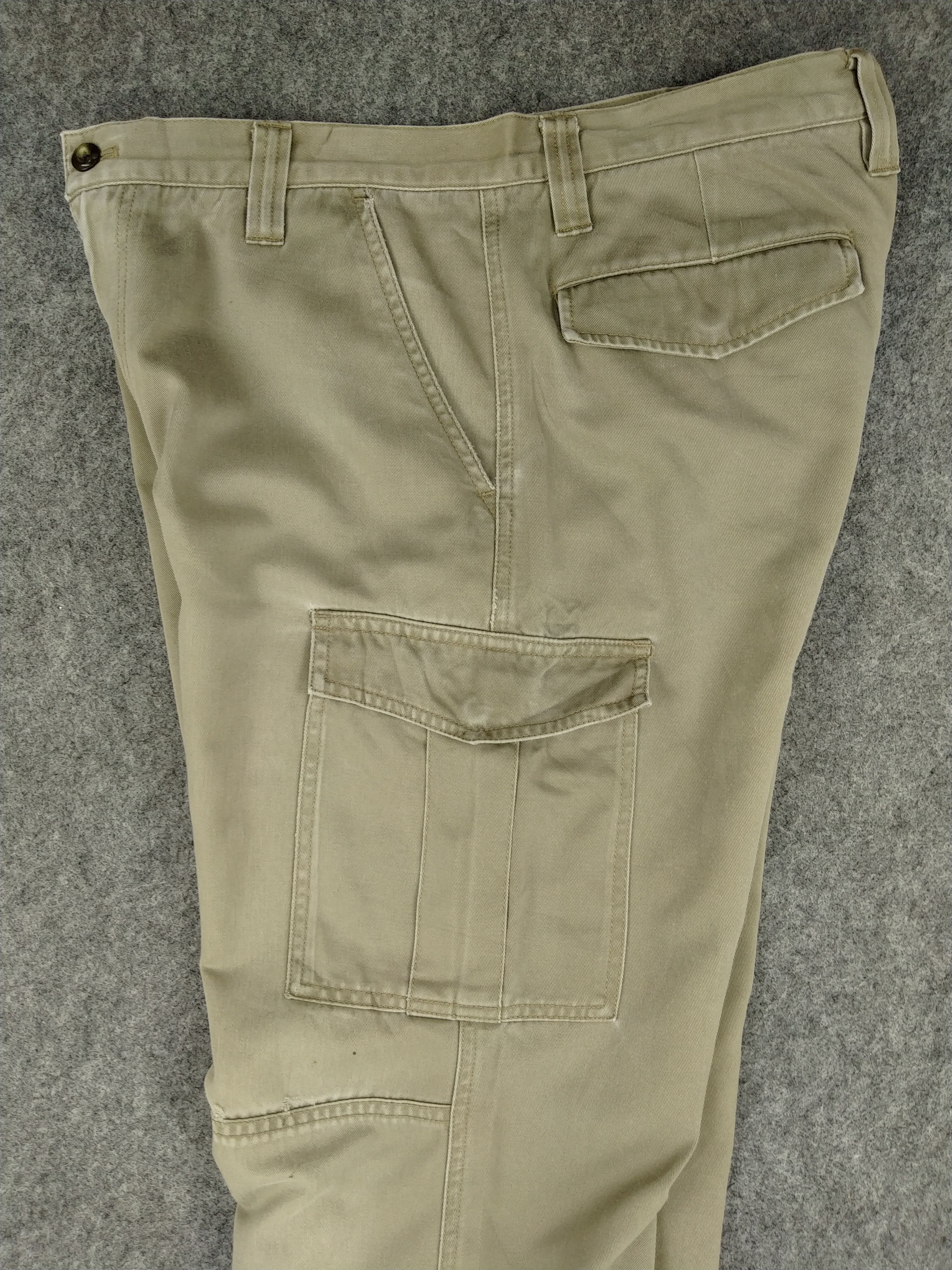 Japanese Brand Pbi Chinos Cargo Multi Pocket Pants -CP166 Size US 32 / EU 48 - 4 Thumbnail