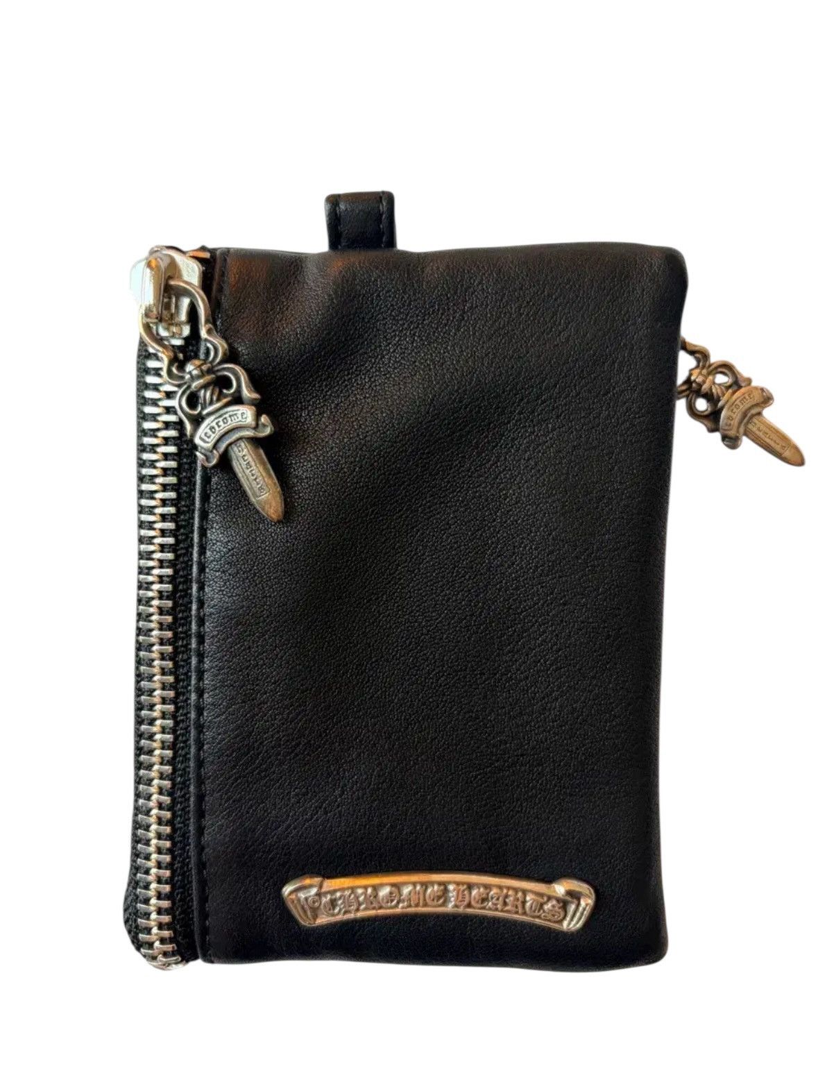 Chrome Hearts Double Dagger Leather Patch Wallet Size ONE SIZE - 2 Thumbnail