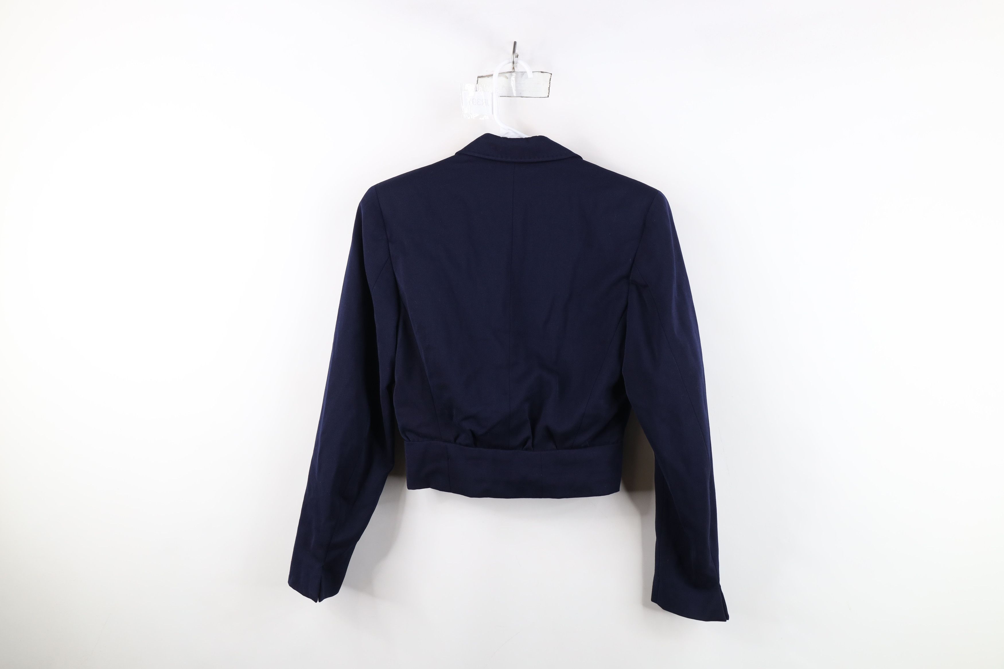 Vintage Vintage 30s 40s Gabardine Crest Clasp Hook Blazer Jacket USA Size M / US 6-8 / IT 42-44 - 12 Thumbnail