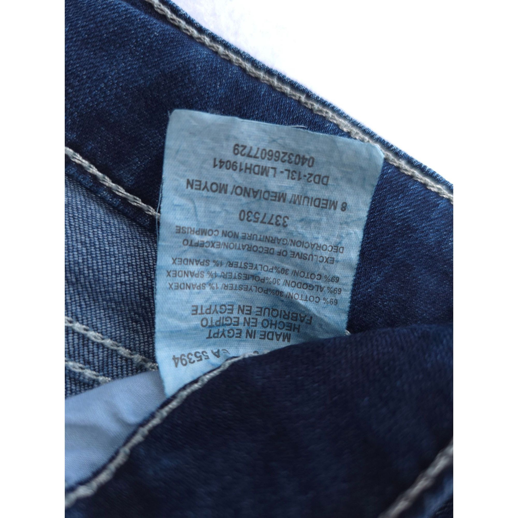 Lee Lee Women's Slender Secret Bermuda Jean Shorts Size 8 Medium Size 27" / US 4 / IT 40 - 5 Thumbnail