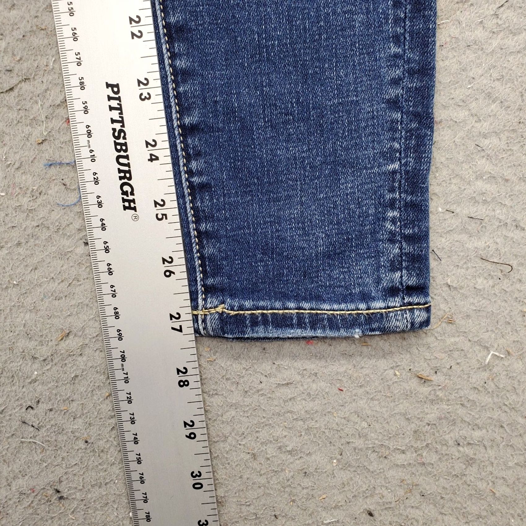 American Eagle Outfitters American Eagle Outfitters Jeans Womens Size 00 Blue Denim Super Stretch Skinny 5-Pocket Design Clothing Mens Women Lips? Size 24" / US 00 / IT 34 - 4 Thumbnail