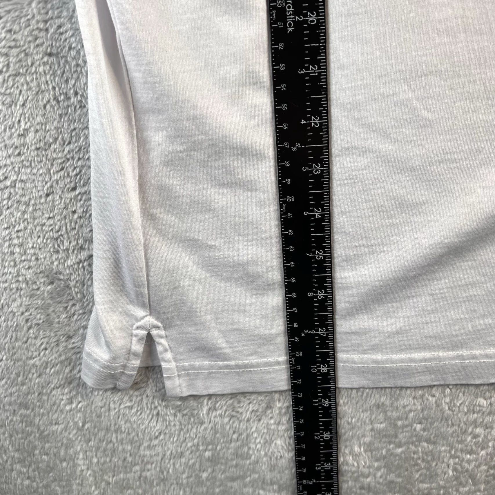 TravisMathew Travis Mathew Polo Mens XL White River Rafter Pima Cotton Pitt Logo Preppy Size US XL / EU 56 / 4 - 4 Thumbnail