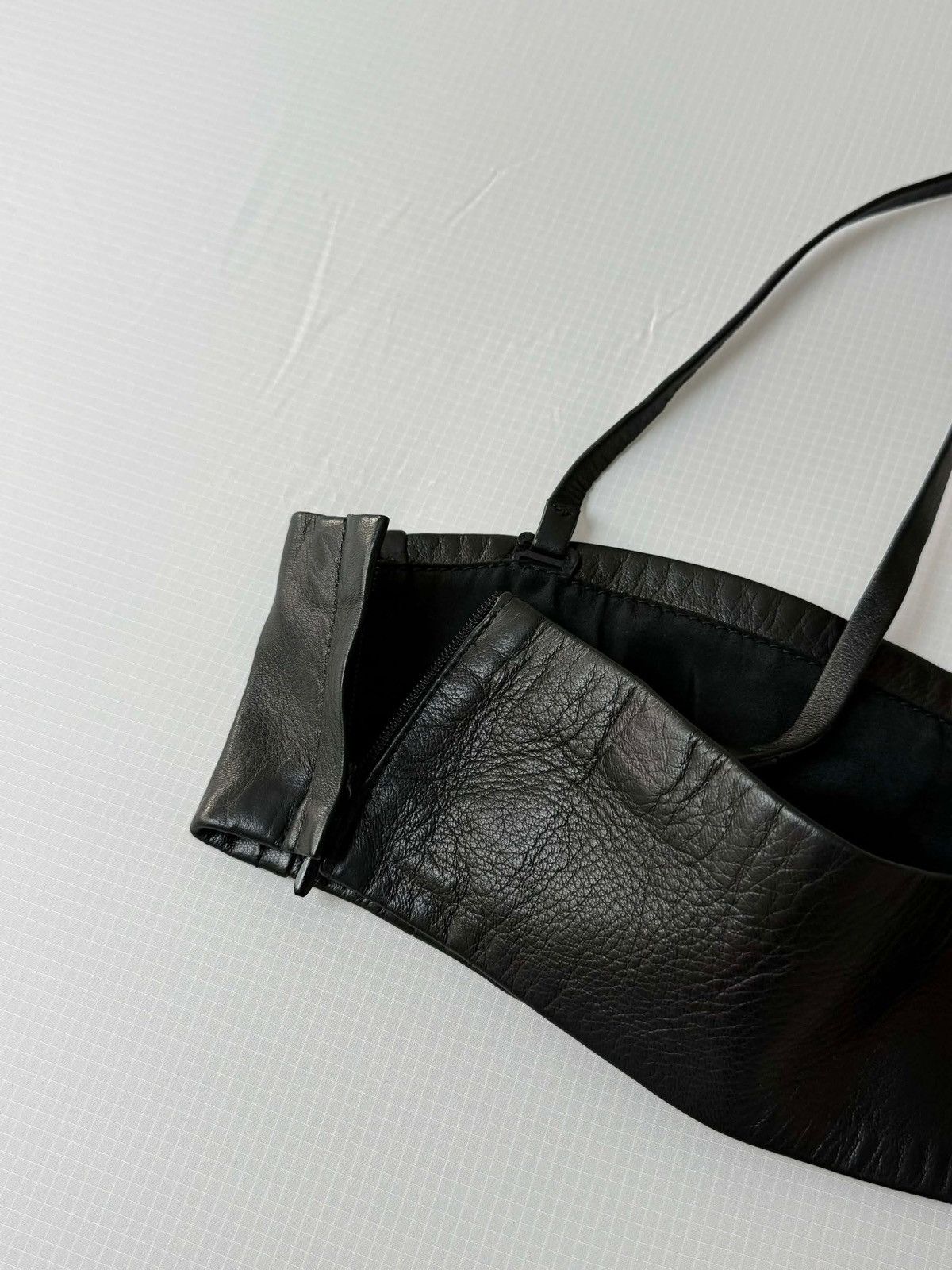 Gucci 1997-1998 Gucci by Tom Ford Black Leather Tube & Pants Set Size S / US 4 / IT 40 - 20 Thumbnail