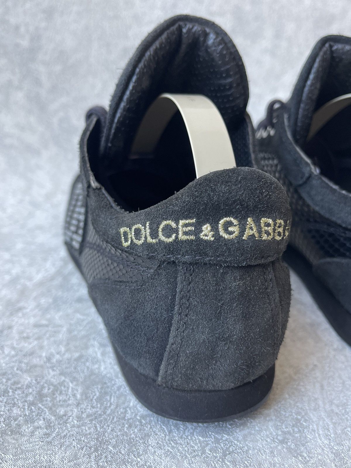 Dolce & Gabbana Vintage Dolce & Gabbana Archival Crystal DG Sneakers 37 Y2K Size US 7 / IT 37 - 17 Thumbnail