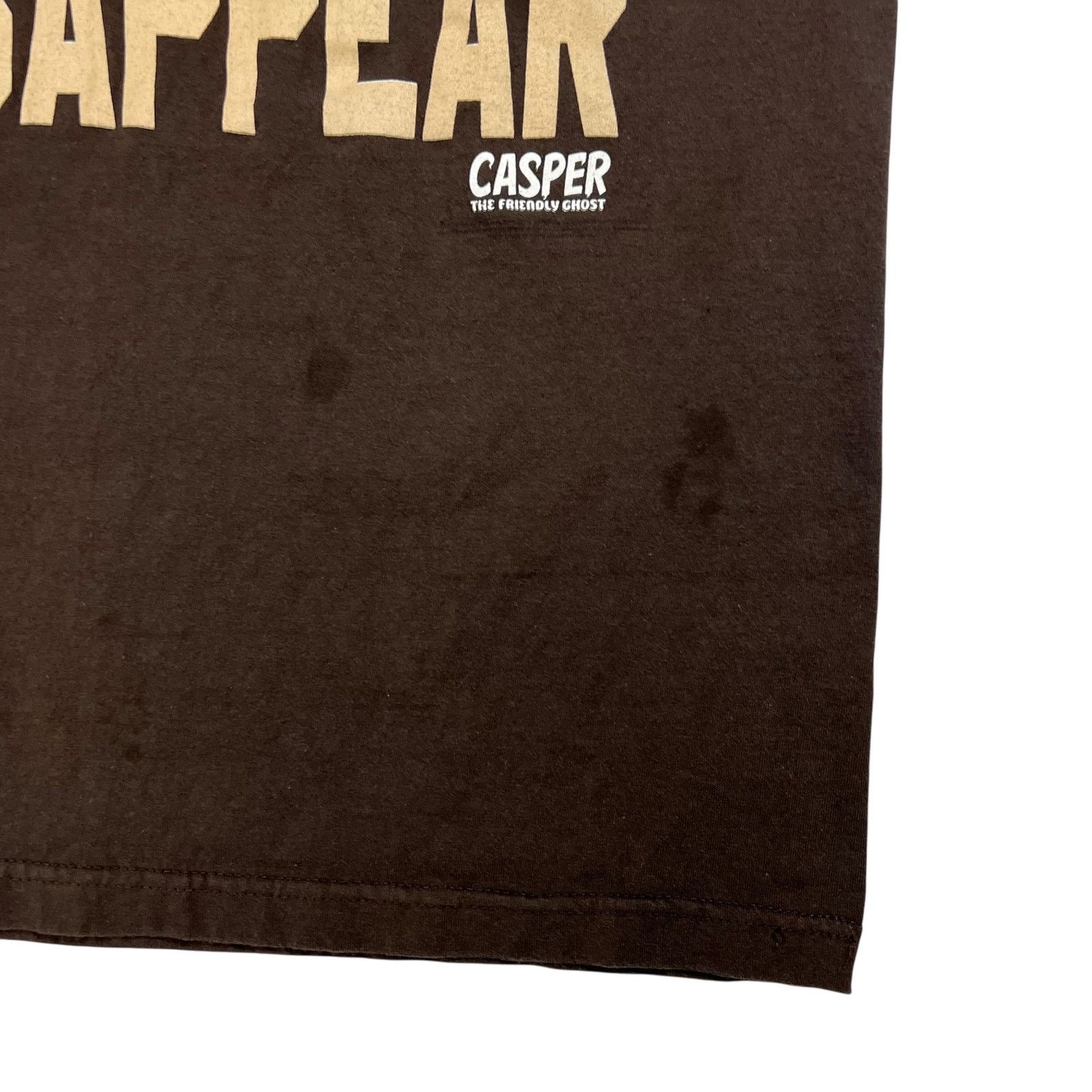 Vintage Vintage Y2K Casper The Ghost Wish You Would Disappear tee Size US L / EU 52-54 / 3 - 3 Thumbnail