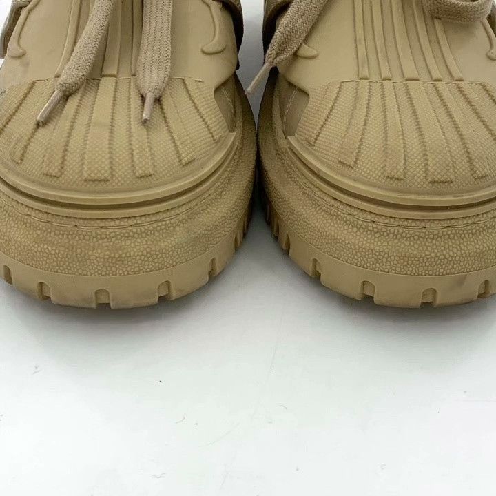 Dior Dior Dior-ID Brown Leather Flat Shoes Size US 6 / EU 39 - 9 Thumbnail
