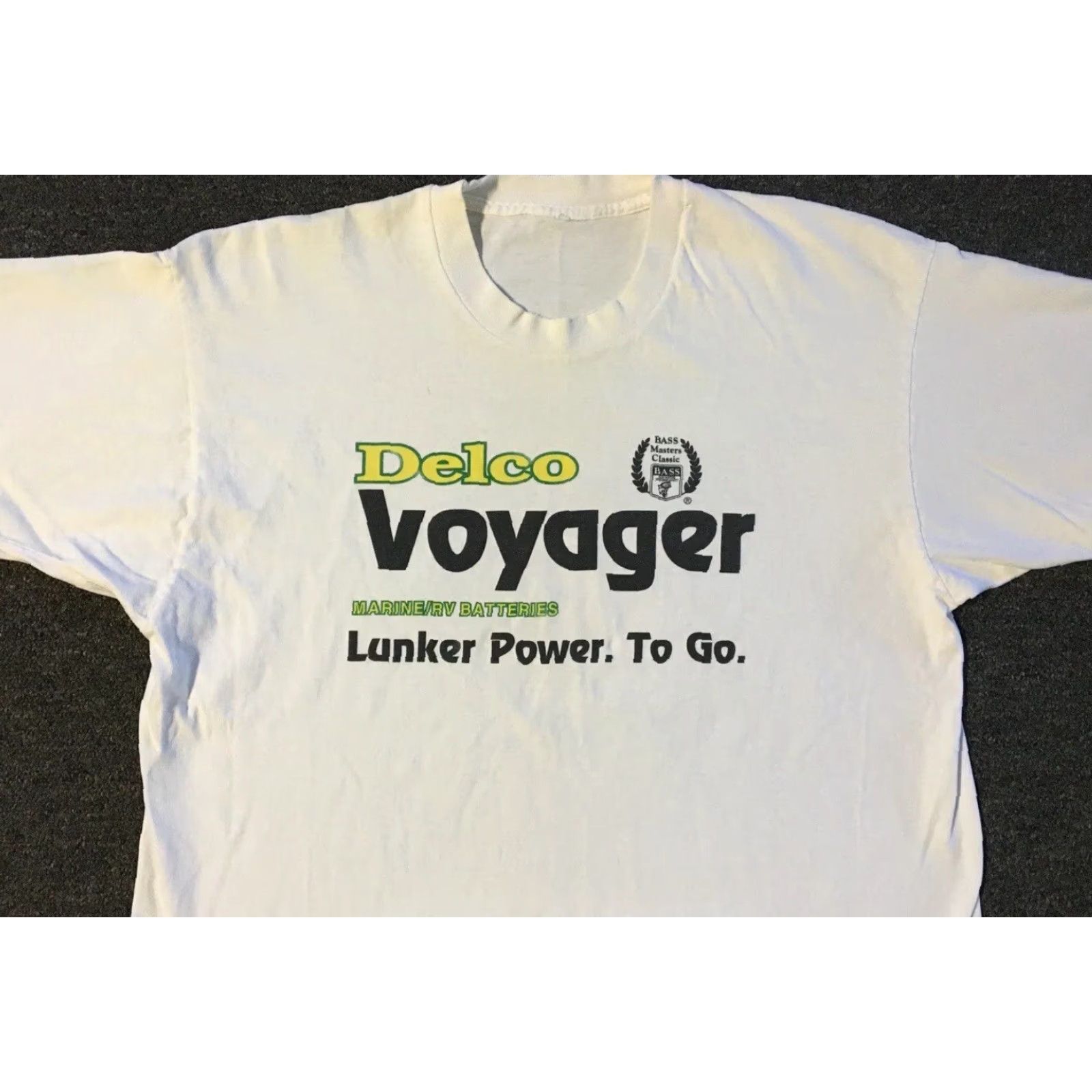 Vintage Vtg 90s Delco Voyager Battery Wanna Start Faded Promo Shirt XL Grunge Humor Size US XL / EU 56 / 4 - 7 Thumbnail