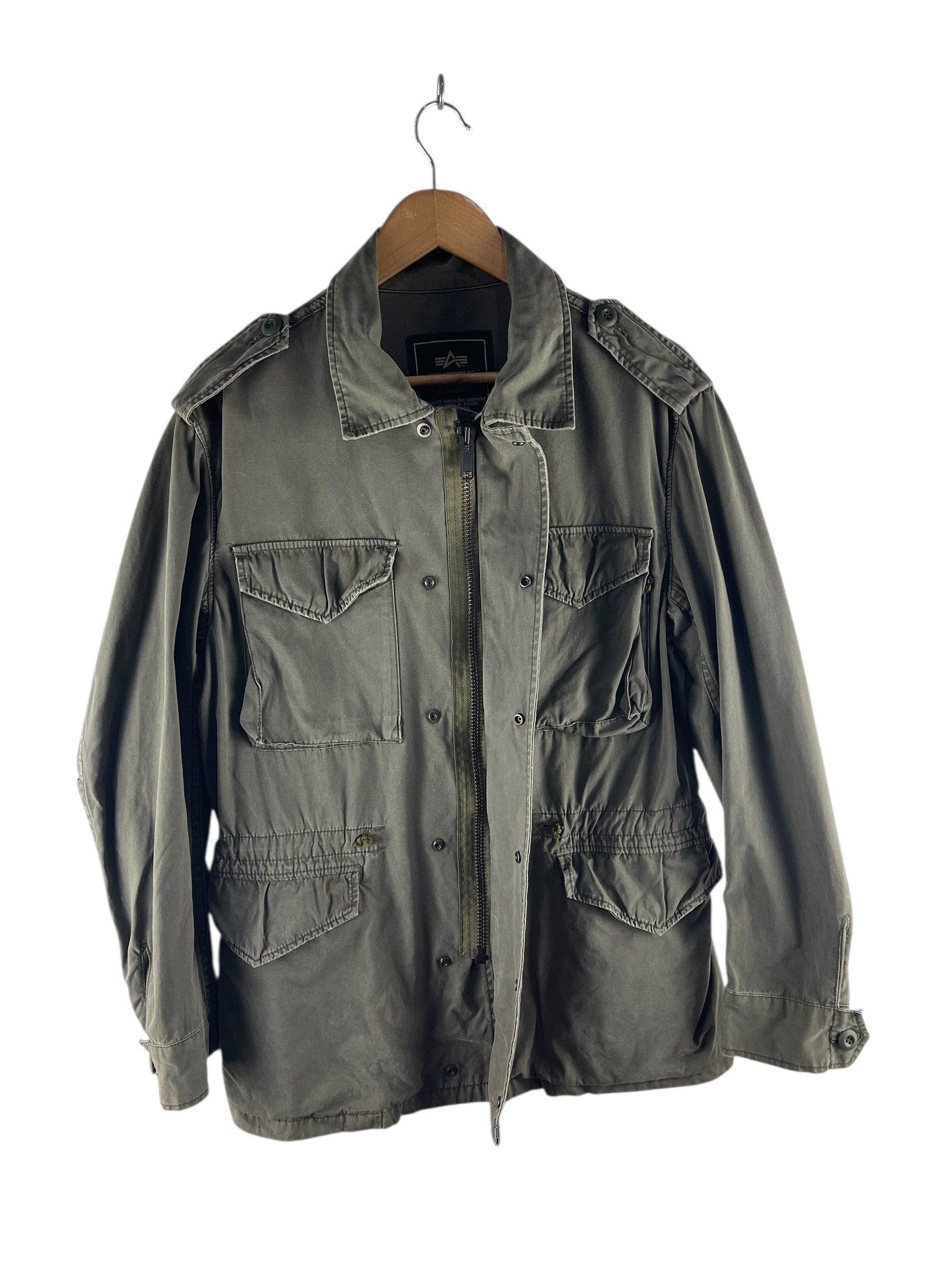 Alpha Industries Vintage Alpha Industries M-65 Field Jacket Size US M / EU 48-50 / 2 - 8 Thumbnail
