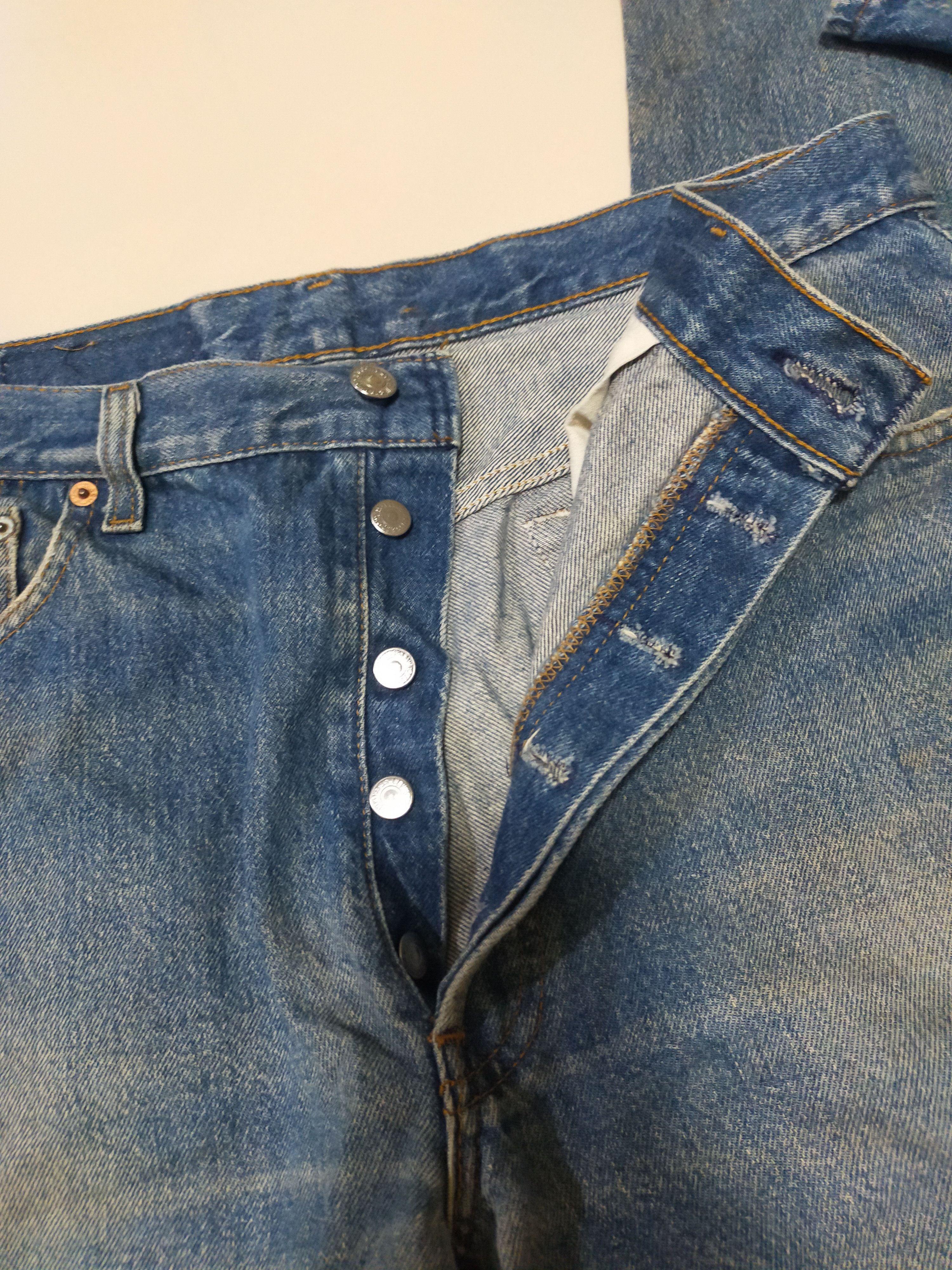 Levi's × Levi's Vintage Clothing VINTAGE 1980's / 1990's LEVIS 501 JEANS Size US 35 - 8 Thumbnail