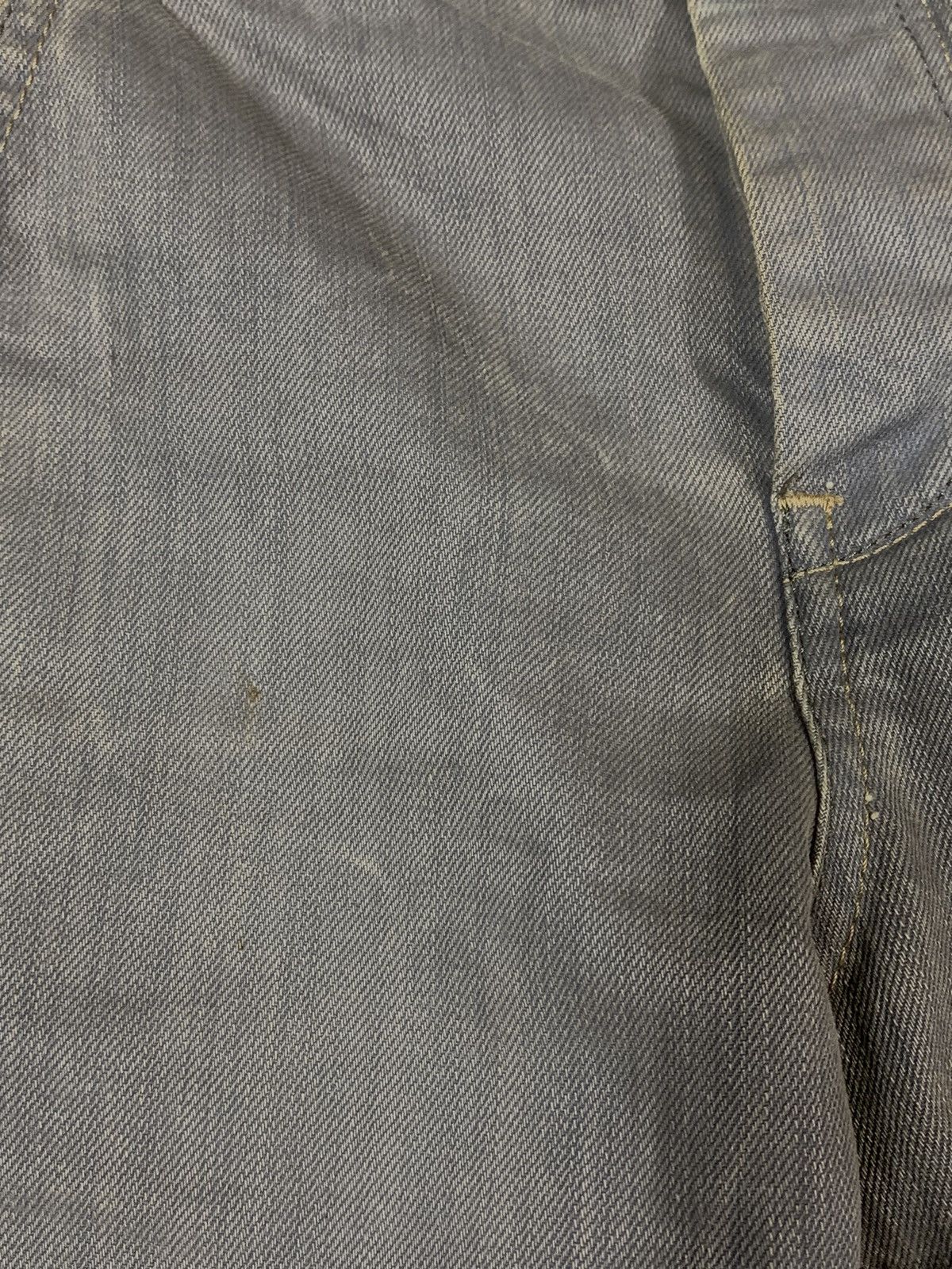Japanese Brand × Vintage Vintage Y2K Japanese faded denim jeans waxed style size 32 Size US 32 / EU 48 - 5 Thumbnail