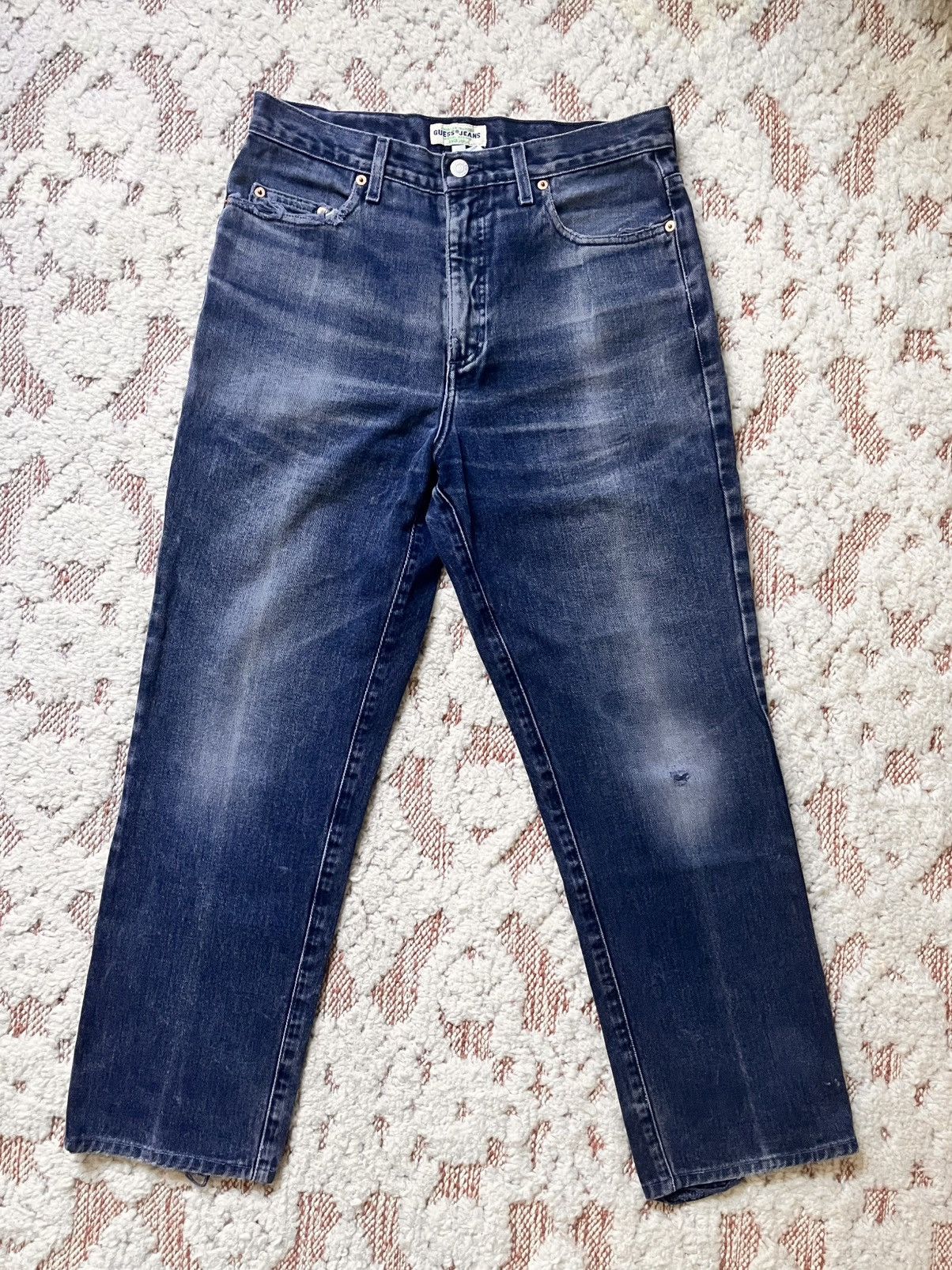 Guess × Vintage Vintage 90s GUESS USA Jeans W33 L30 - Made in USA - Size US 33 - 1 Thumbnail