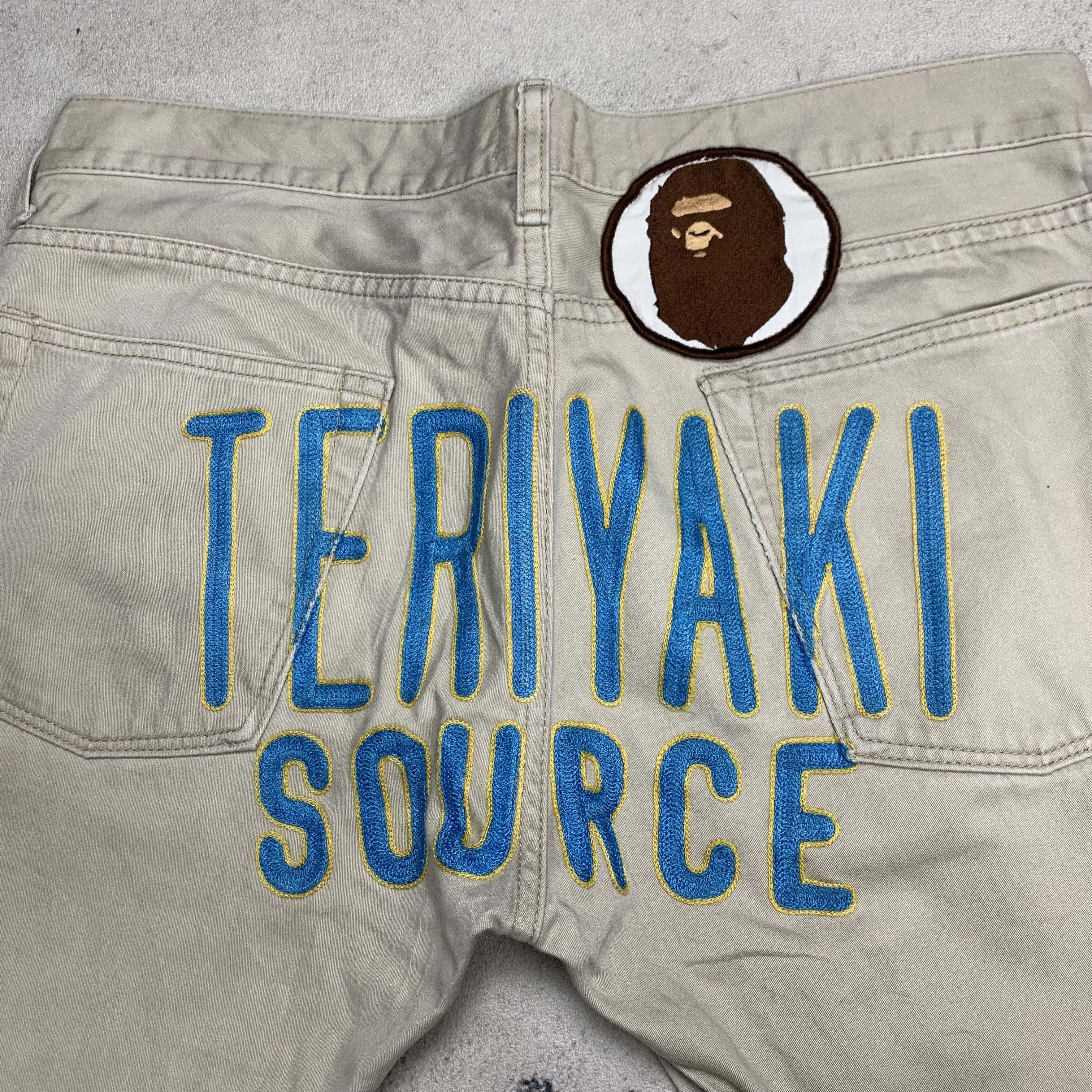 Bape Vintage Bathing Ape Teriyaki Source Pants Size US 34 / EU 50 - 3 Thumbnail