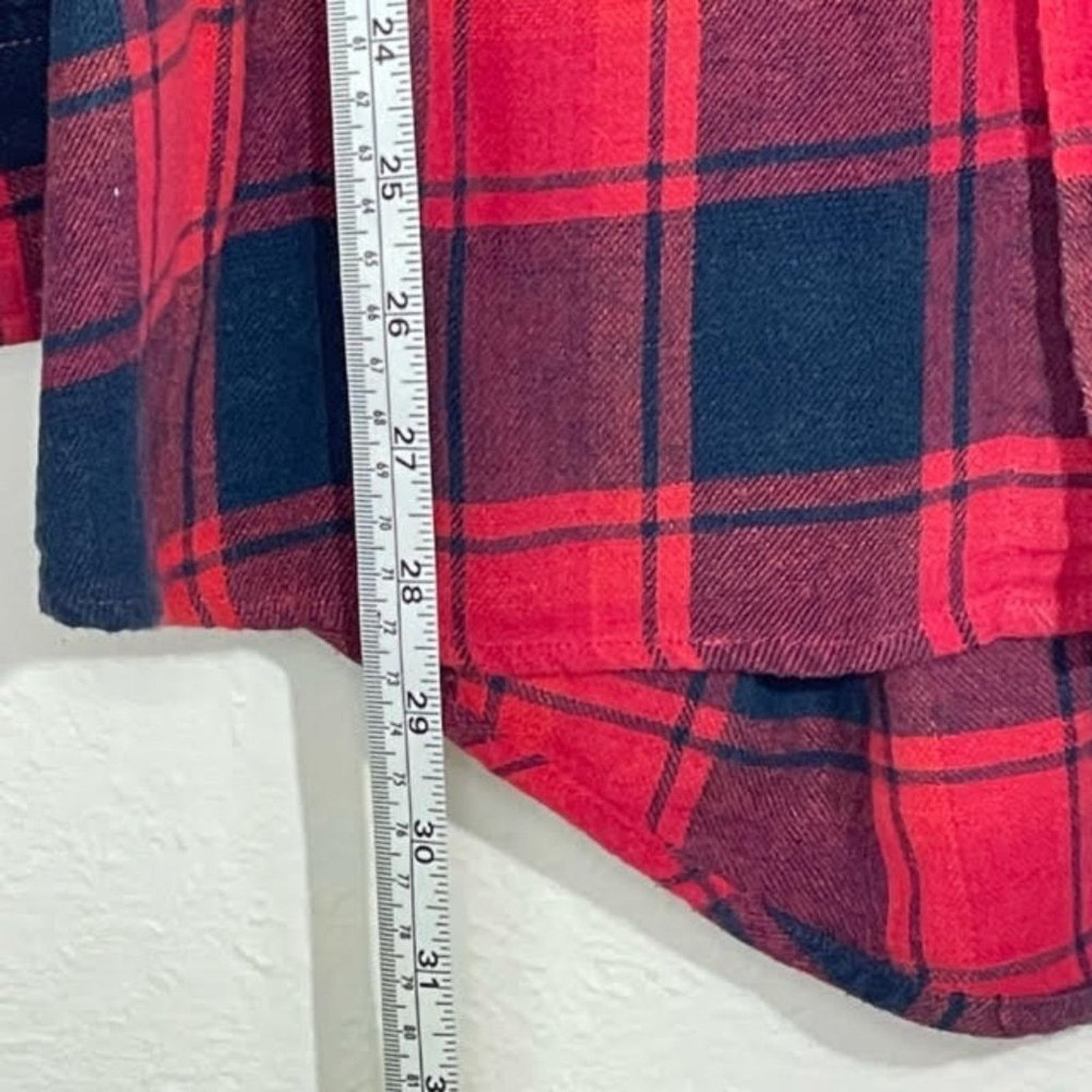 Other Alexander Del Rossa Red Plaid Flannel Shirt Size Large Size US L / EU 52-54 / 3 - 4 Thumbnail