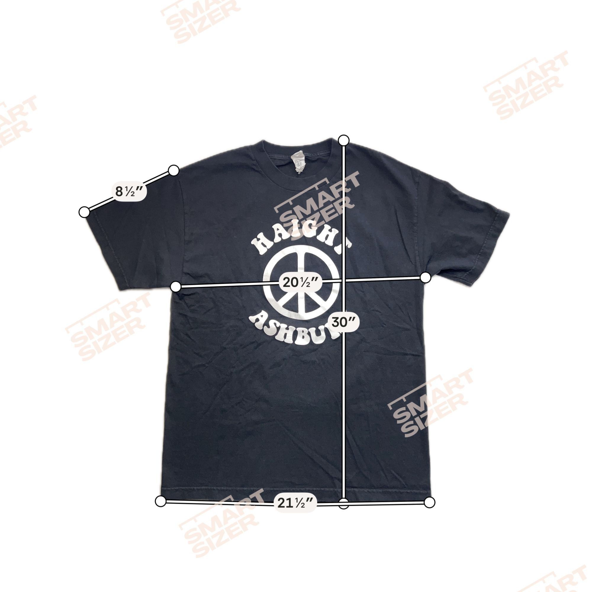 Alstyle Haight Ashbury Peace Lrg T-Shirt Shirt Size US L / EU 52-54 / 3 - 5 Thumbnail