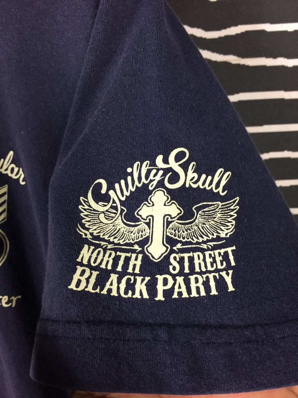 Japanese Brand × Vintage Bluegill New Mexico California Guilty Skull Tee Size US XL / EU 56 / 4 - 9 Thumbnail