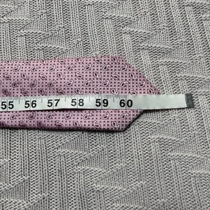 Bachrach Bachrach pink small paisley silk tie Size ONE SIZE - 3 Thumbnail