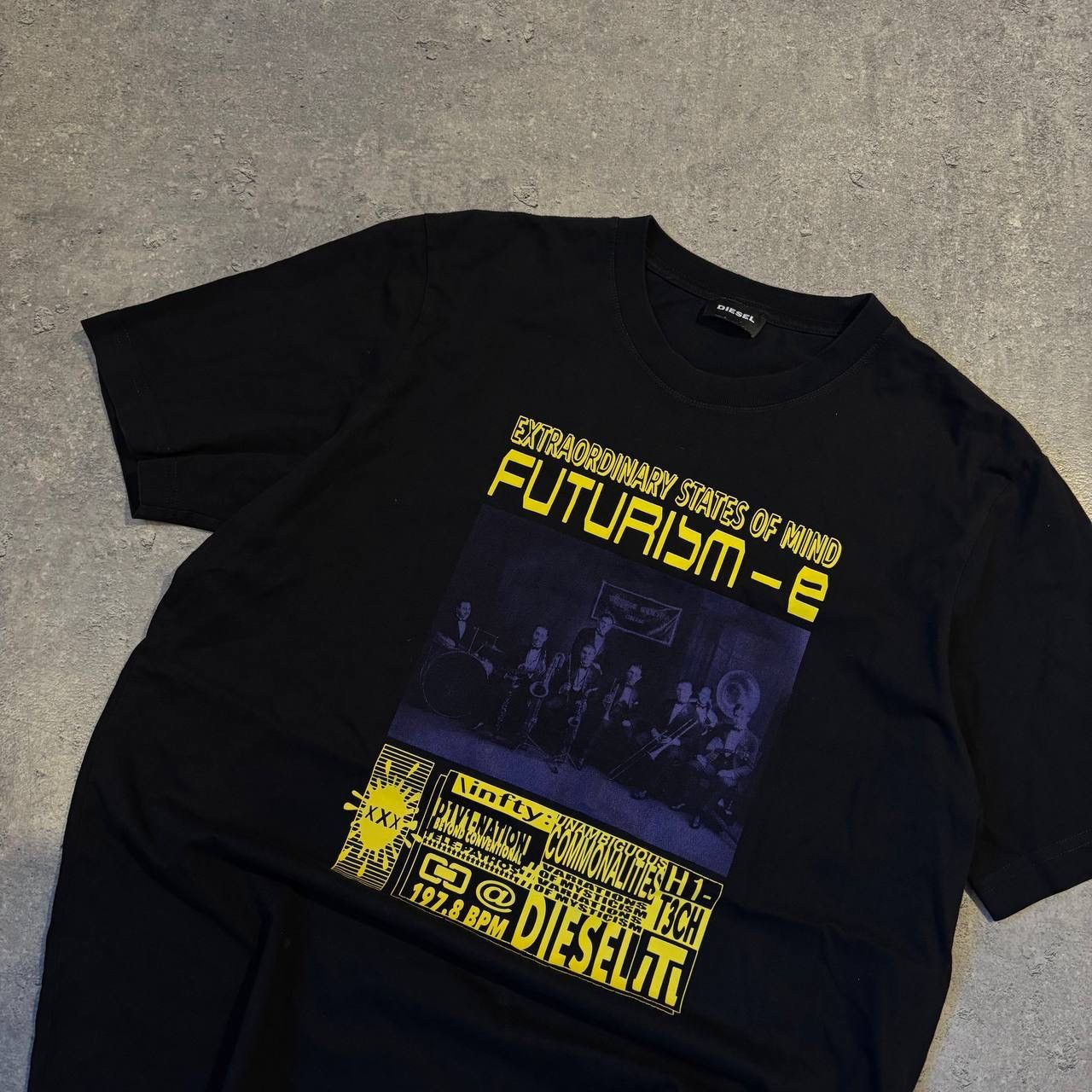 Diesel Vintage Diesel Futurism-e Big D T-Shirt Size US M / EU 48-50 / 2 - 3 Thumbnail
