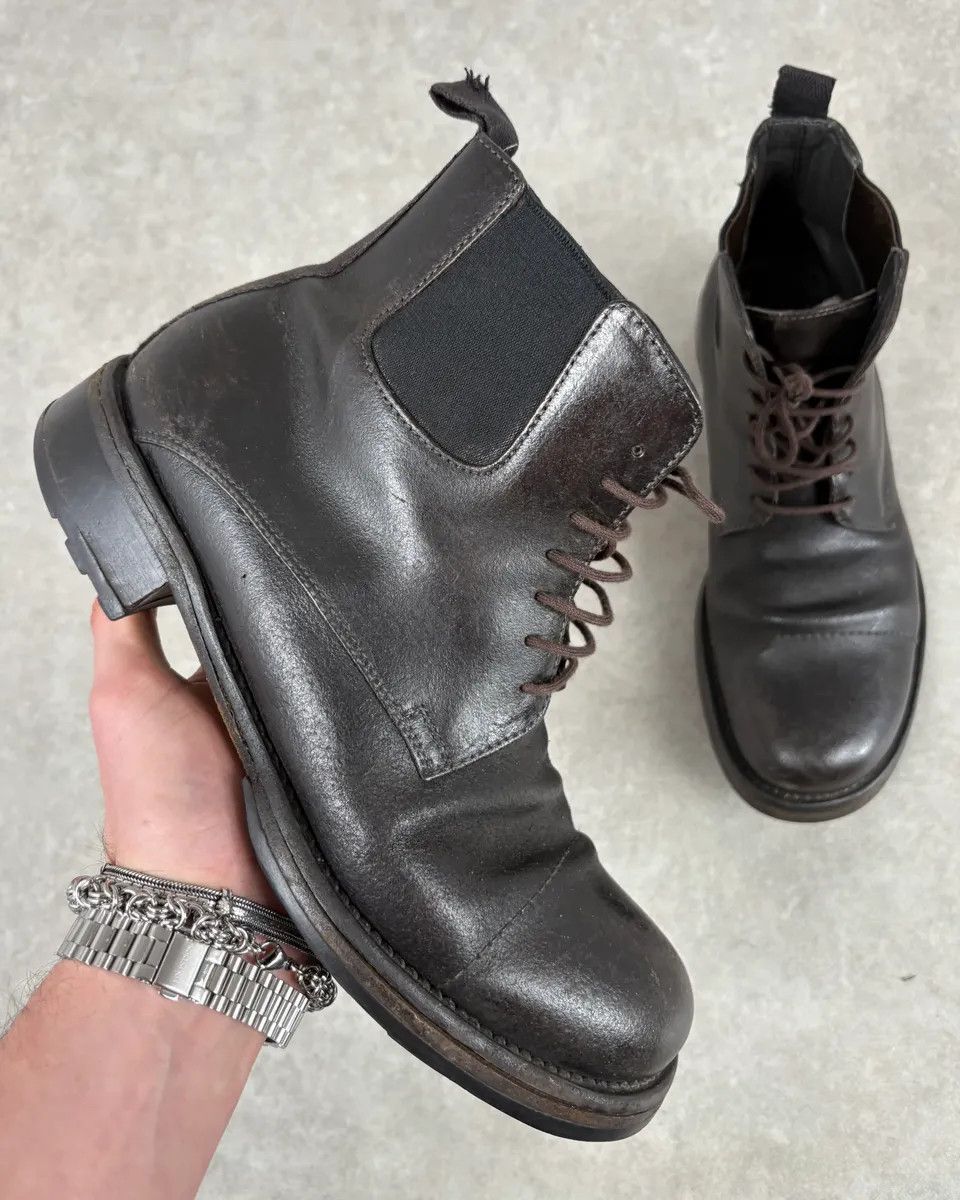 Miu Miu 2000s Miu Miu Dark Brown Premium Leather Boots Size US 8 / IT 38 - 1 Thumbnail