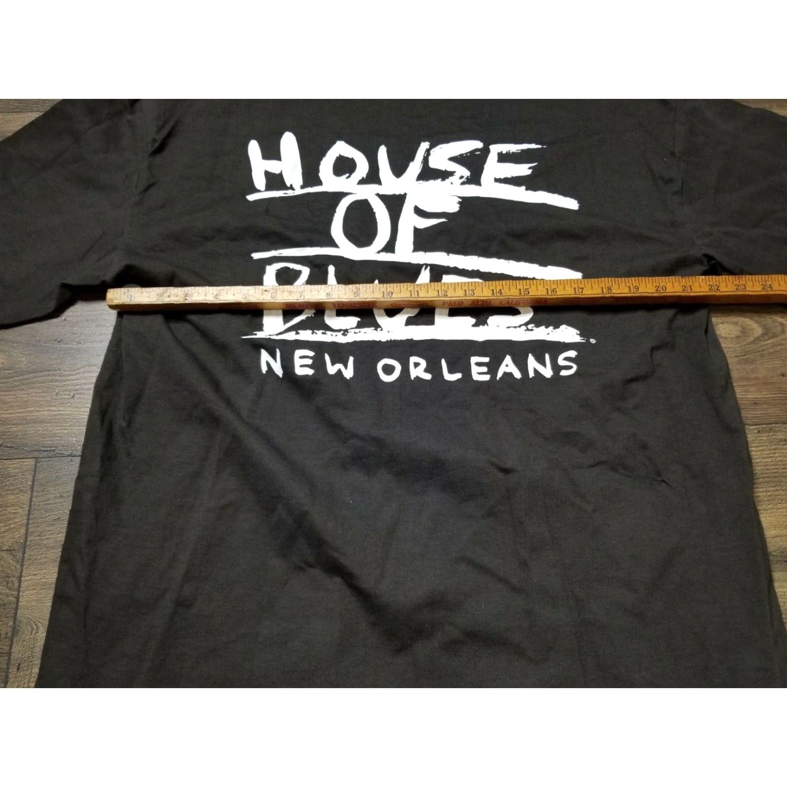 Doublet VINTAGE 90s House of Blues New Orleans Black XL Double Sided Graphic T Shirt Mens Size US XL / EU 56 / 4 - 3 Thumbnail