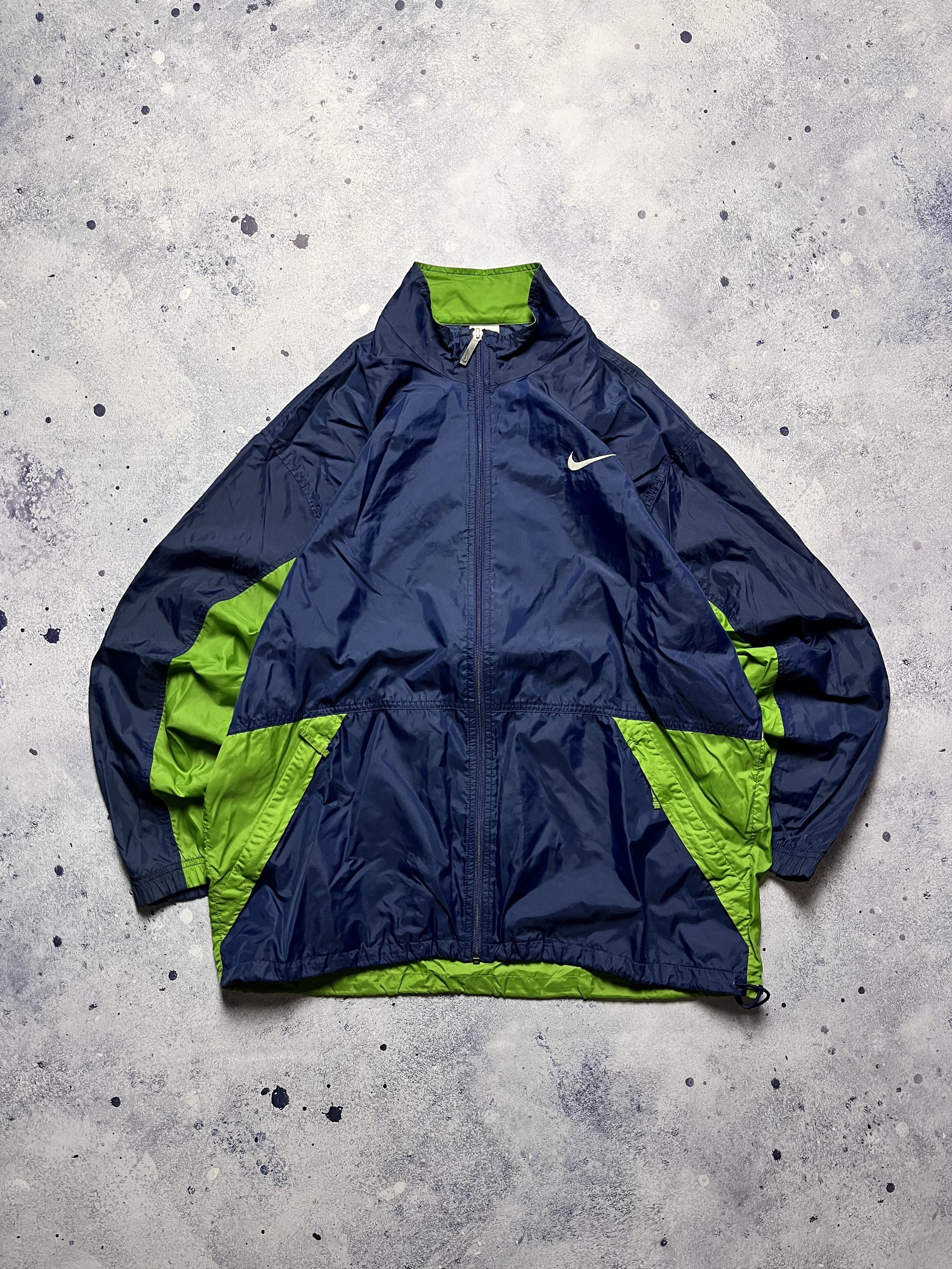 Nike Nike 90's Vintage Oversize Big Logo Windbreaker Light Jacket Size US L / EU 52-54 / 3 - 2 Thumbnail