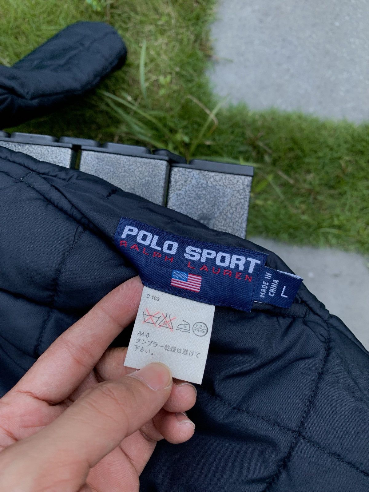 Polo Ralph Lauren Vtg Polo Sport Ralph Lauren Reversible Puffer Jacket Size US L / EU 52-54 / 3 - 7 Thumbnail