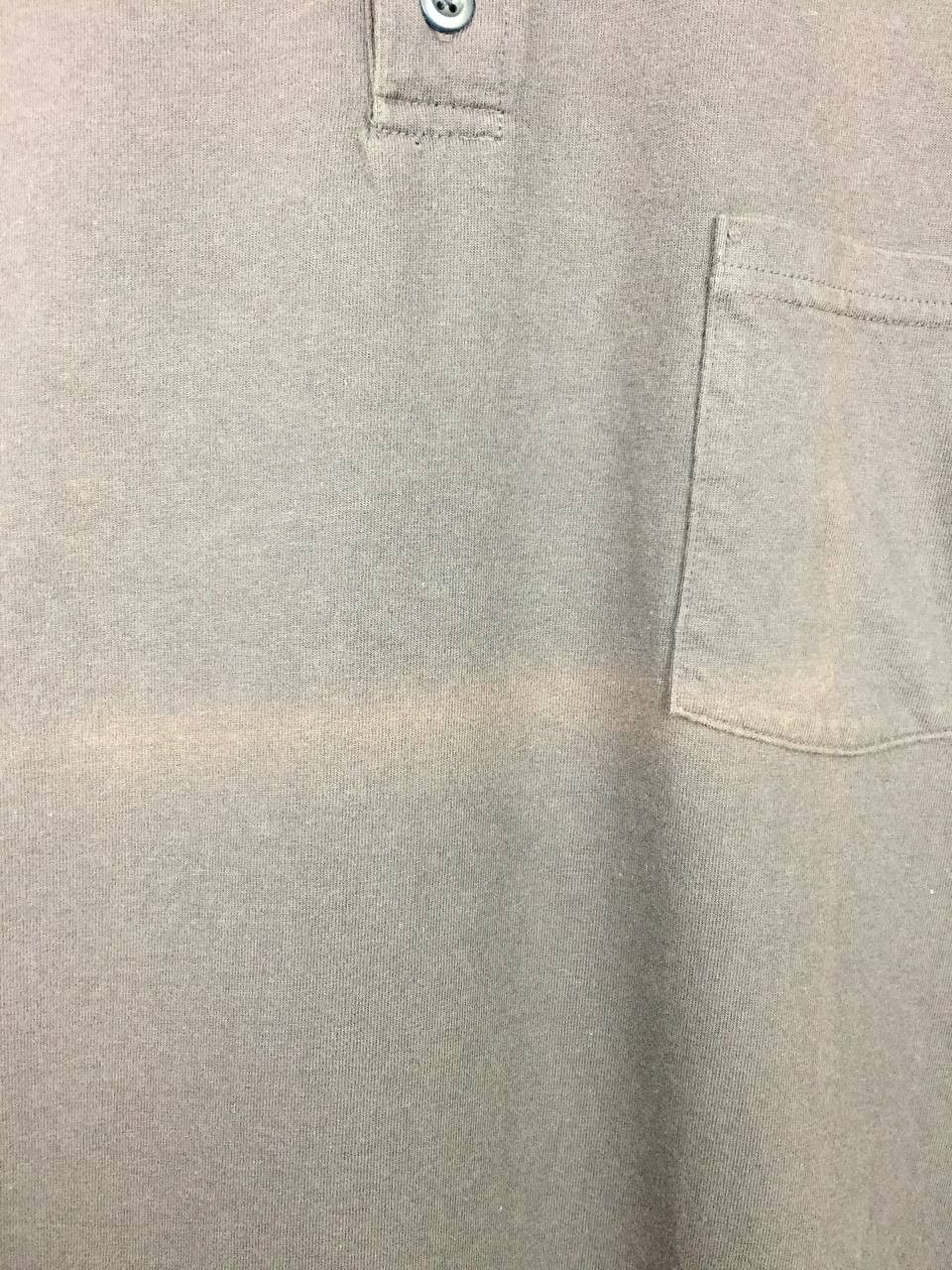 HOLLYWOOD RANCH MARKET Vtg Blue Blue Hollywood Ranch Market Henley Tee Size US L / EU 52-54 / 3 - 4 Thumbnail