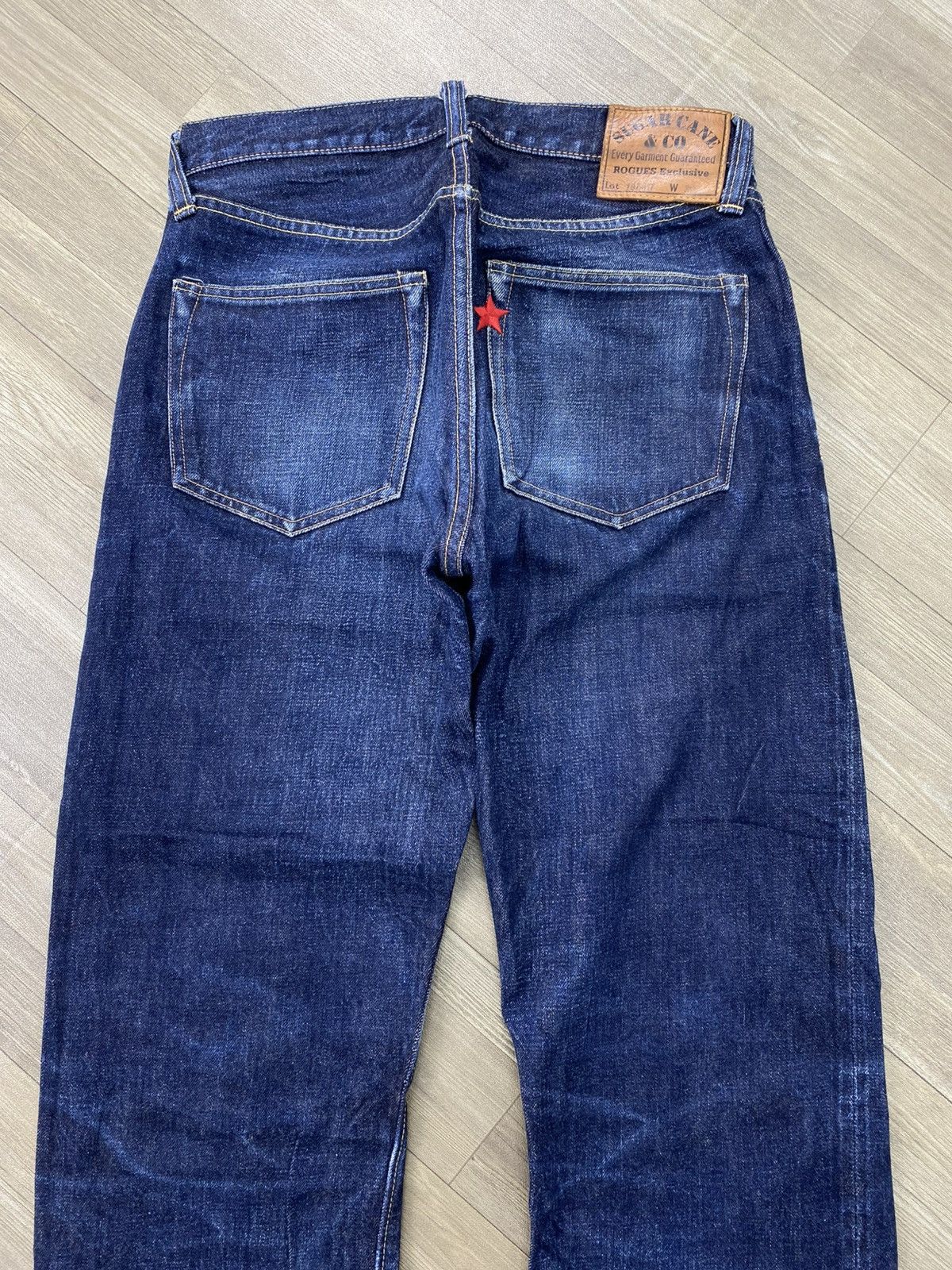 Sugar Cane Vintage Sugar Cane Rogues Exclusive Selvedge Indigo Denim Size US 30 / EU 46 - 19 Thumbnail