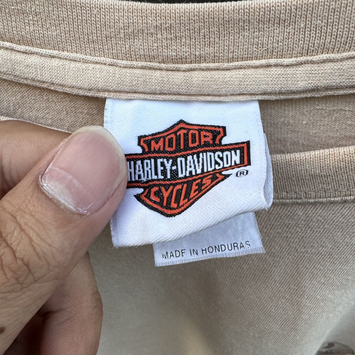 Harley Davidson × Vintage Vintage harley davidson tattoo long rare tee Size US XXL / EU 58 / 5 - 10 Thumbnail