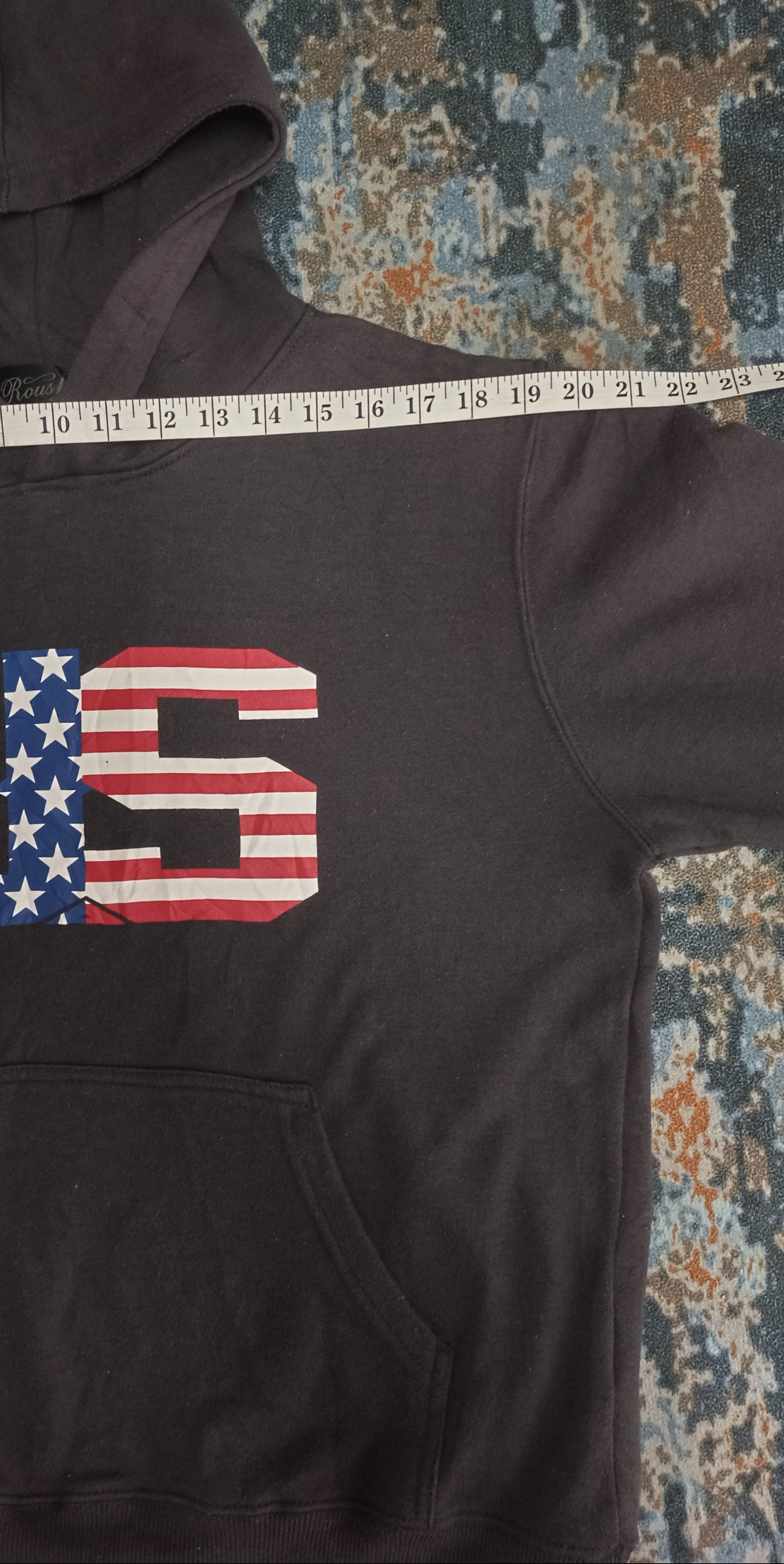 Japanese Brand Roushatte United State Flag Hoodie Size US M / EU 48-50 / 2 - 8 Thumbnail