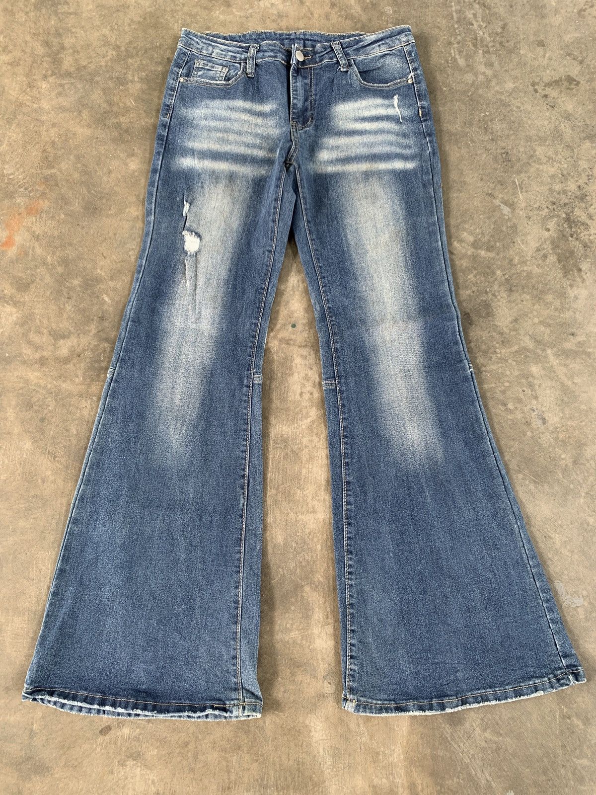 Vintage 2000s y2k Bootcut Flare Jeans Size US 29 - 1 Thumbnail