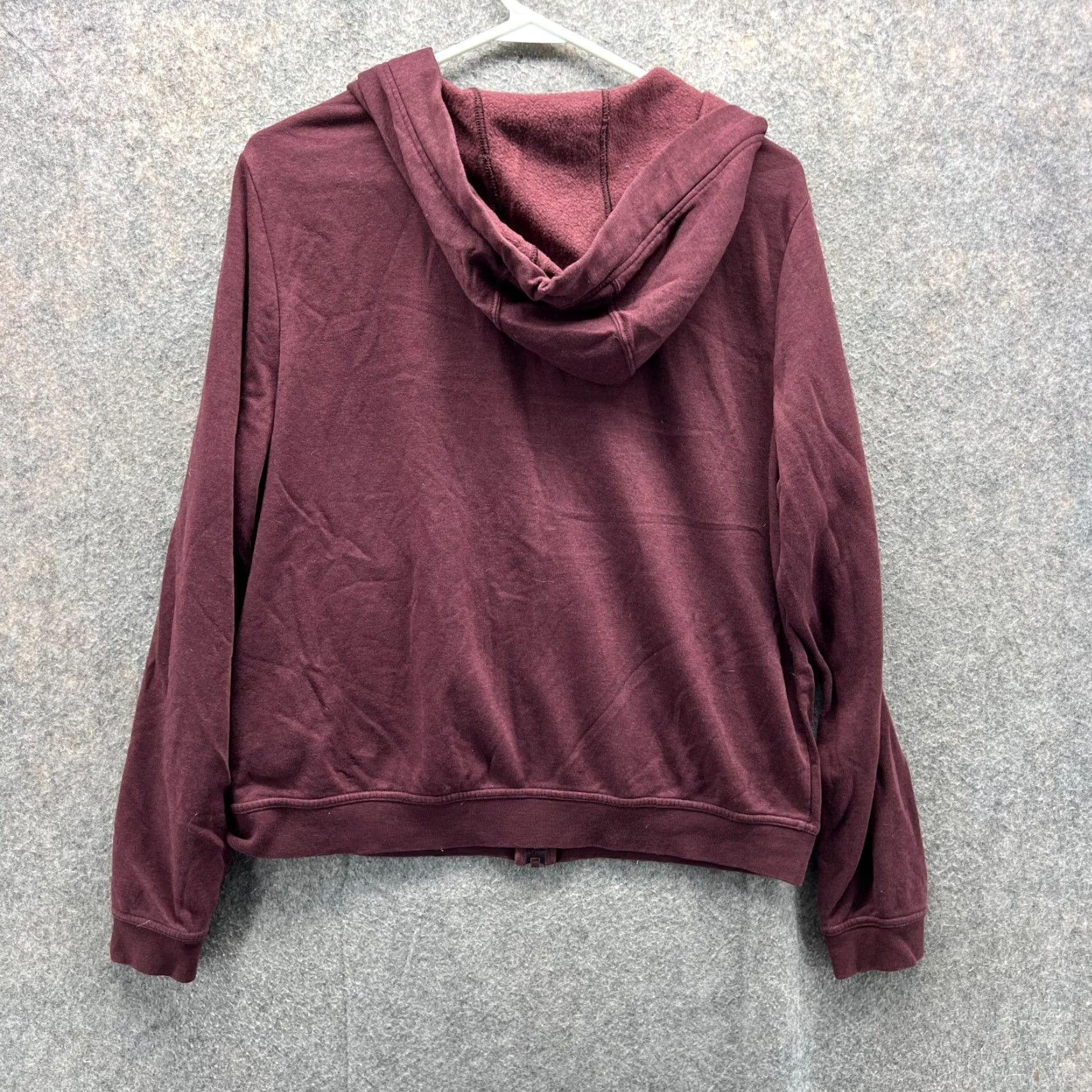 Nike Nike Hoodie Women M Burgundy Rally Full Zip Fleece Swoosh Sportswear Jacket Size M / US 6-8 / IT 42-44 - 2 Thumbnail