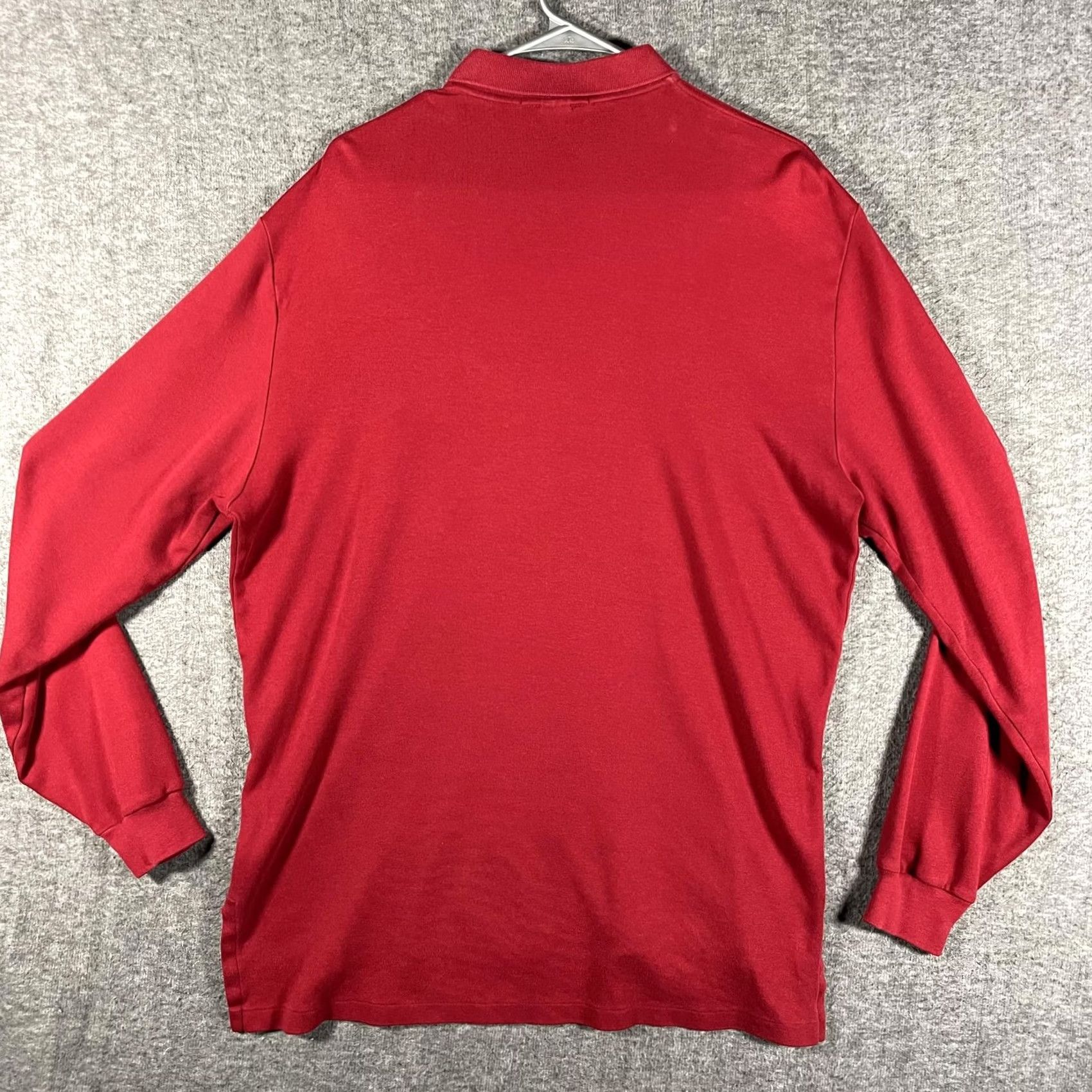 Polo Ralph Lauren Polo By Ralph Lauren Shirt Mens Large Red Classic Fit Long Sleeve Pony Preppy Size US L / EU 52-54 / 3 - 3 Thumbnail