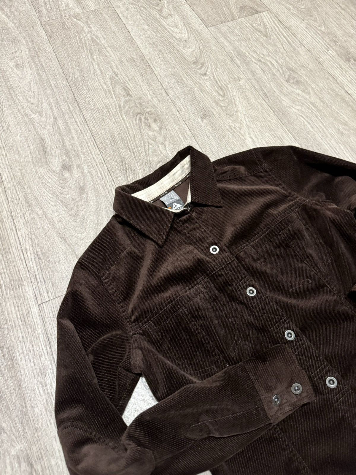 Nike ACG 🔷Vintage Nike ACG Velour Shirt🔷 Size L / US 10 / IT 46 - 4 Thumbnail