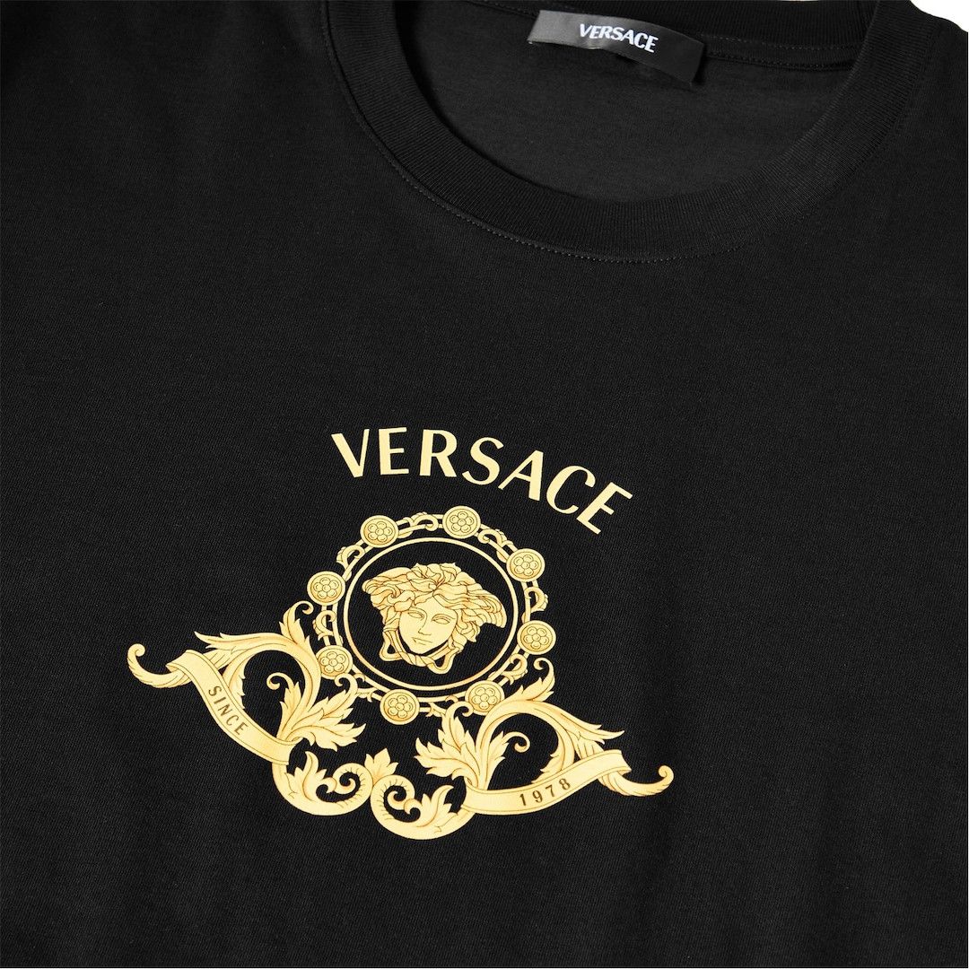 Versace o1g2r1mq0526 Medusa Crstt T-Shirt in Black Size US S / EU 44-46 / 1 - 5 Thumbnail