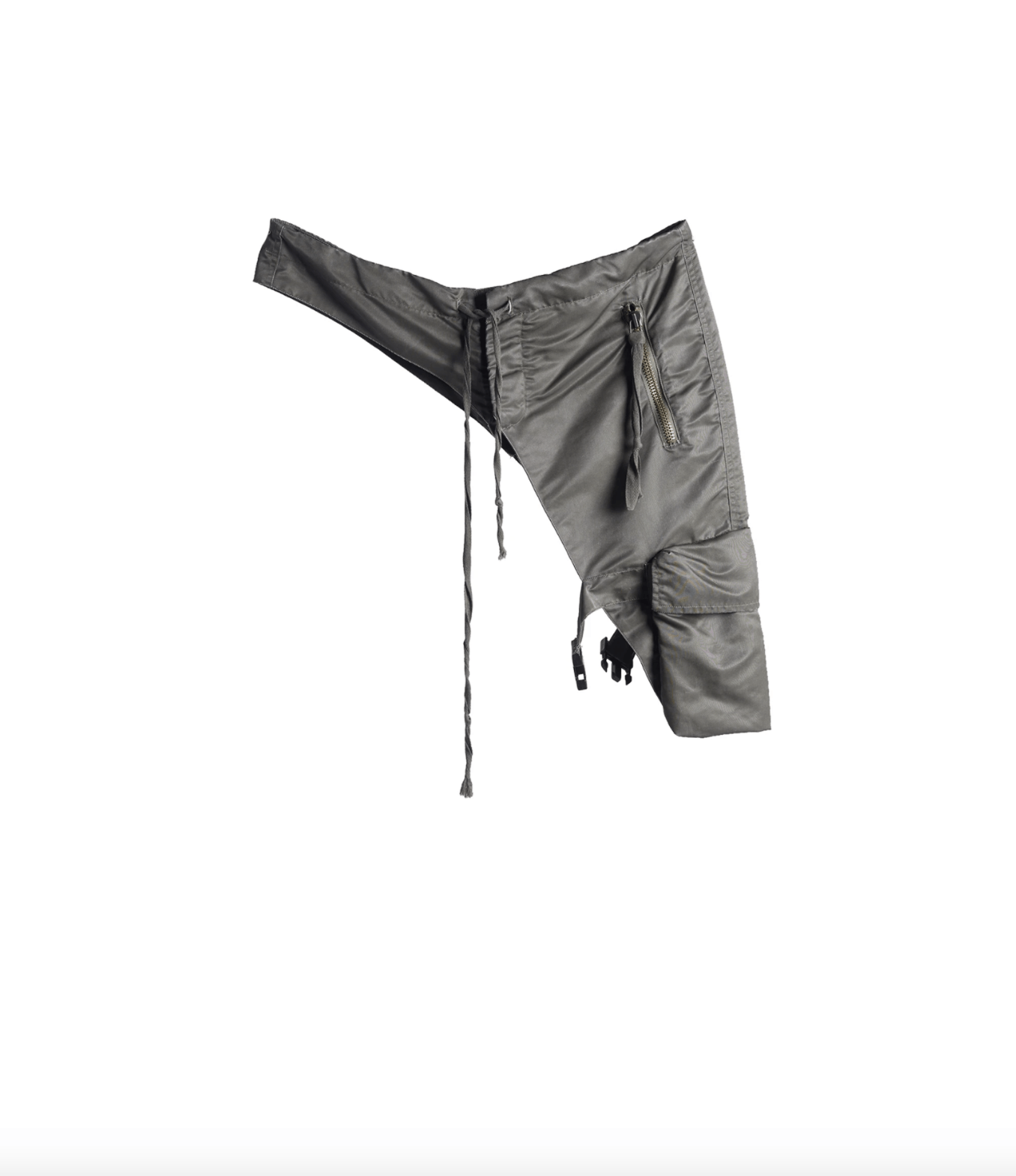 Greg Lauren $900 Greg Lauren Green Washed Satin Holster Bag Large Size 3 Size ONE SIZE - 1 Thumbnail